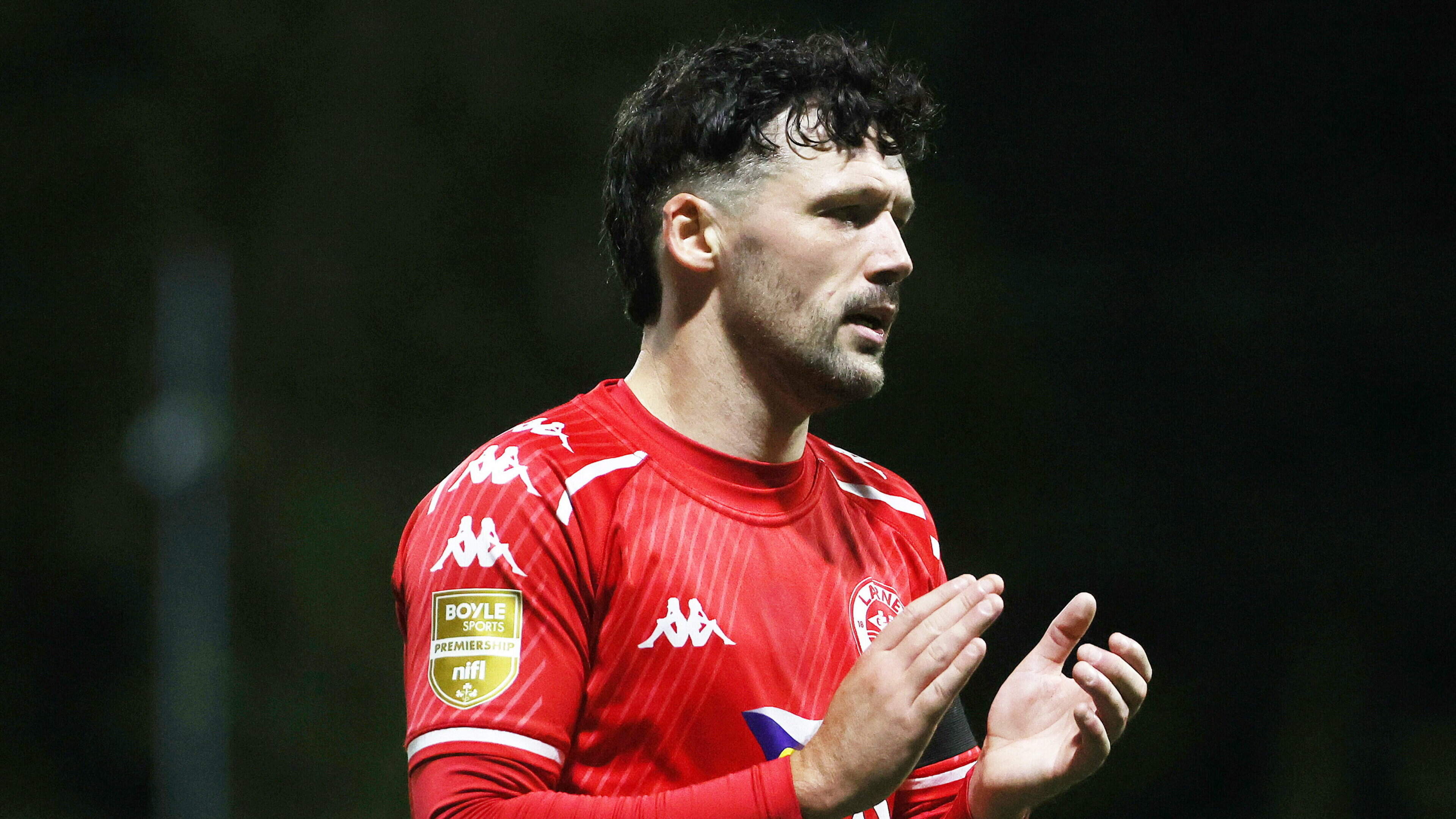 ‘It’s the same as European football’: Gary Haveron explains why Larne didn’t panic playing with 10 men
