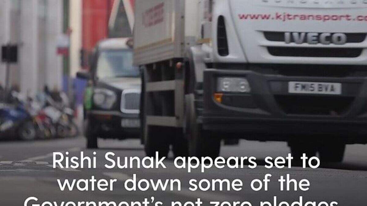 Sunak accused of dropping UK’s position as climate leader for political ...