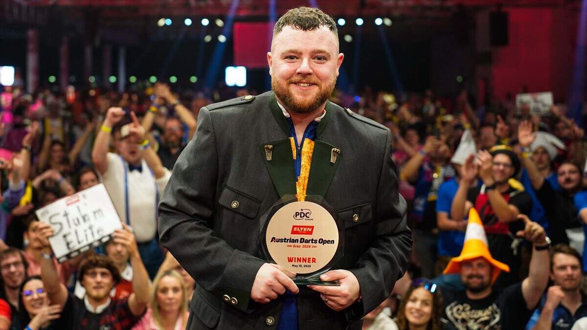‘I’m happy two NI men have green jackets!’: Josh Rock delighted to end 11-month wait for title after winning Austrian Open