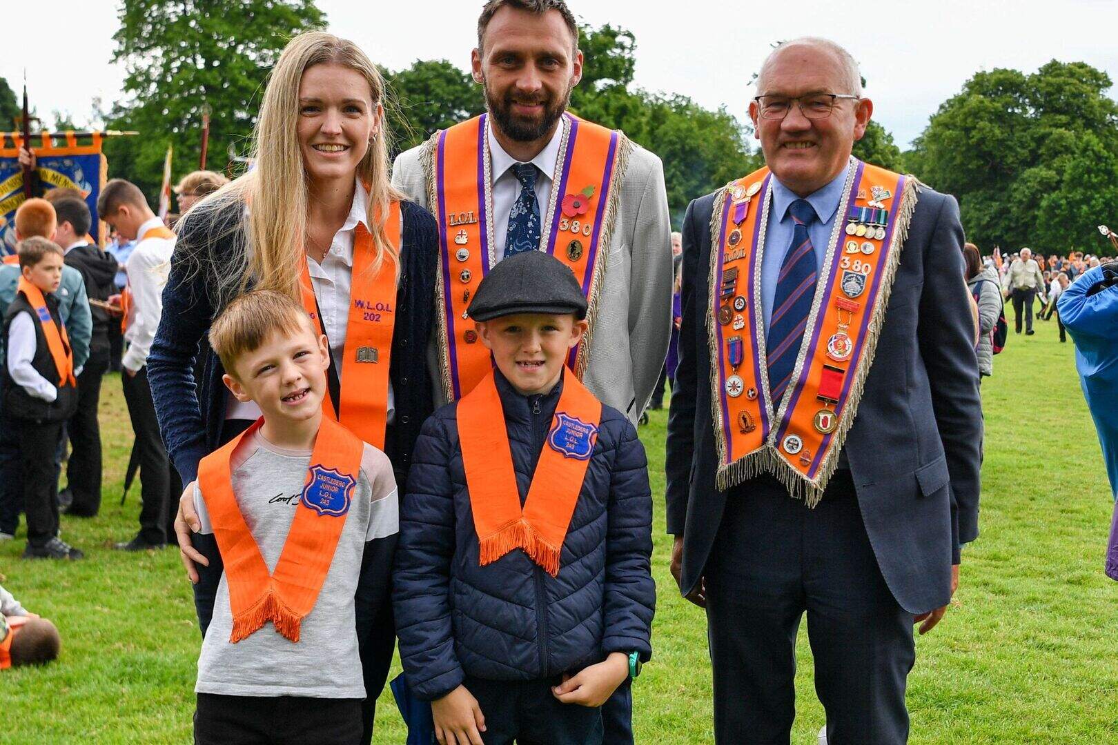 In pictures: Junior Orange Association hold centenary celebration in ...