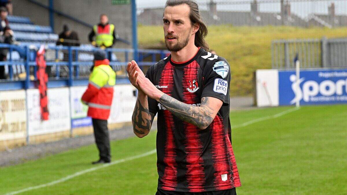 Irish League: Crusaders boss Declan Caddell looks on as Cliftonville ...