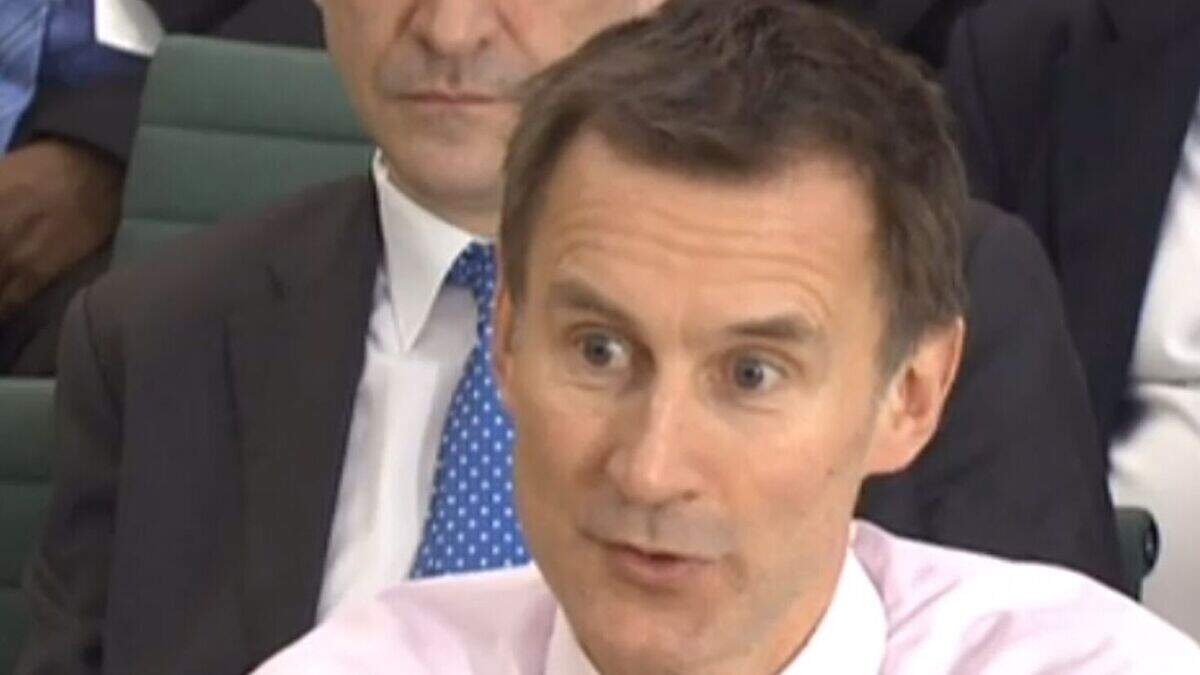 Some NHS care 'completely unacceptable', says Jeremy Hunt | Belfast ...
