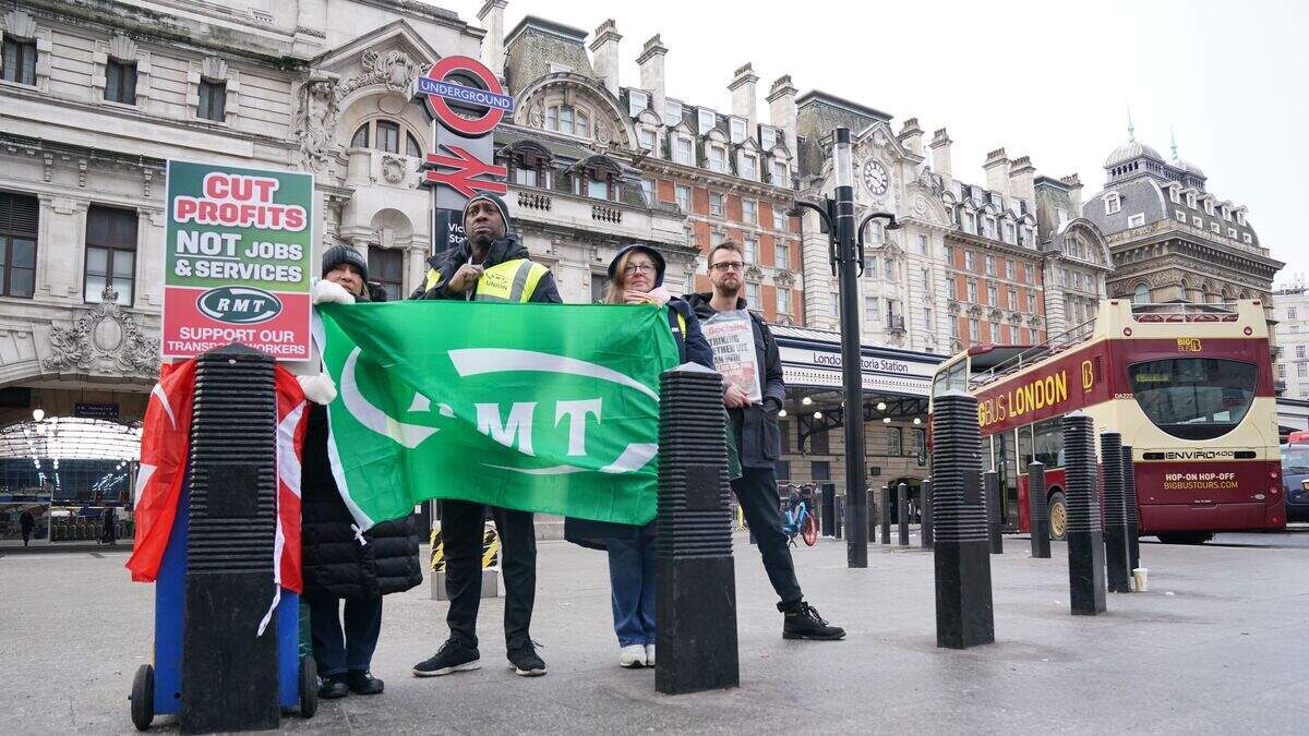 Month of rail chaos begins with first 48-hour strike, as nursing ...