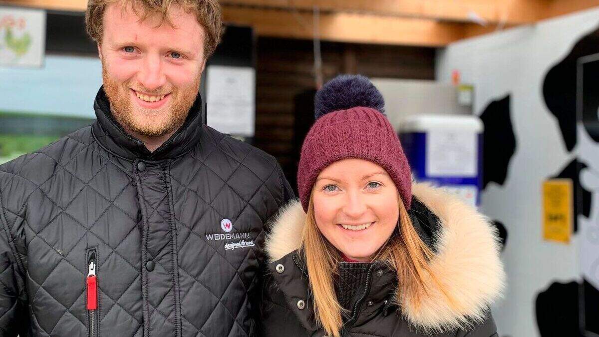Portrush couple launch milk vending machine on Co Antrim family farm ...