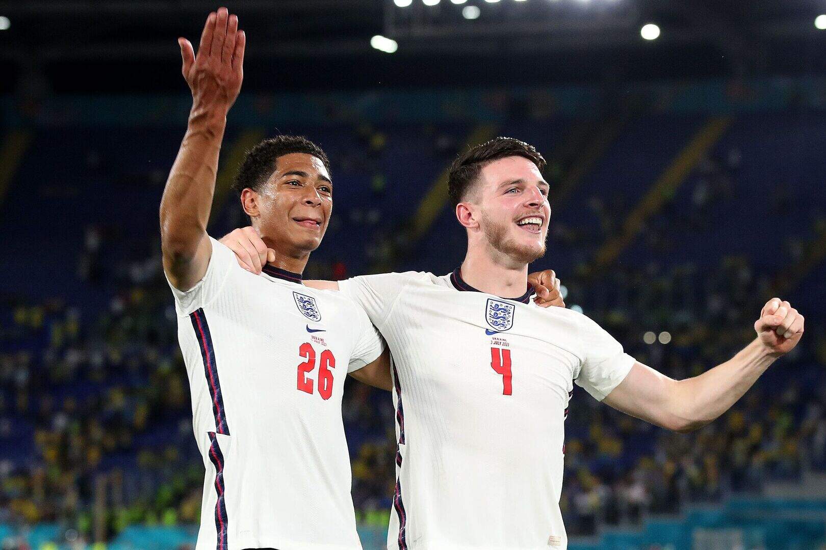 Declan Rice sees long-term England midfield partnership with Jude ...