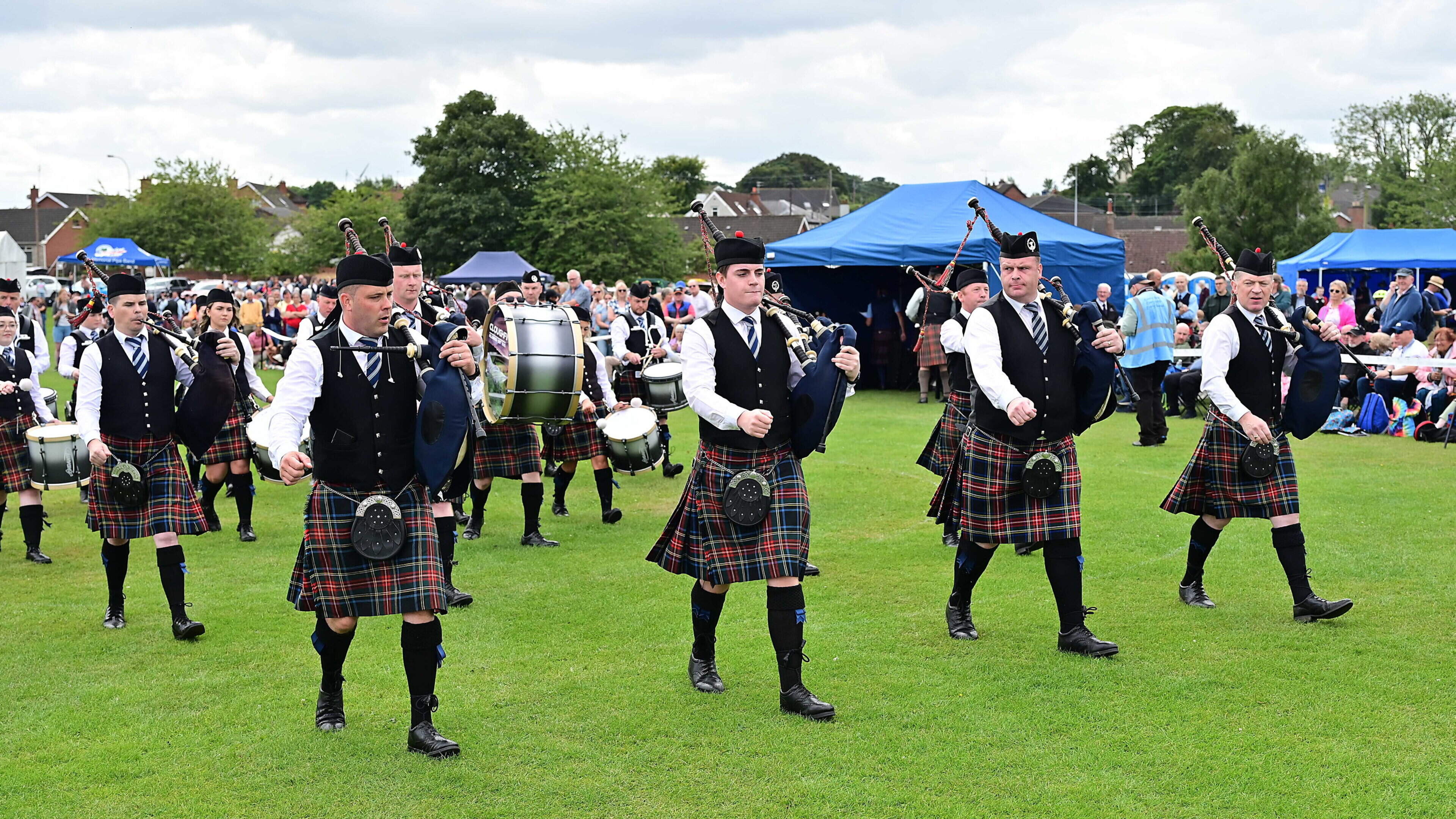 Thousands flock to Bangor for annual Ulster pipe band competition