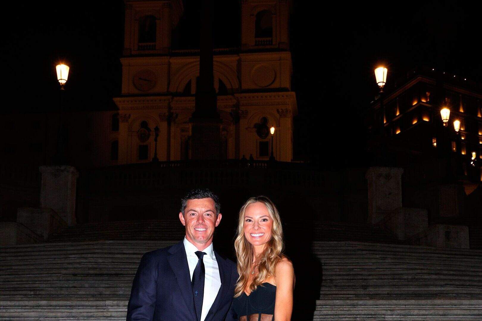 Rory and Erica McIlroy at the 2023 Ryder Cup in Rome | Belfast Telegraph