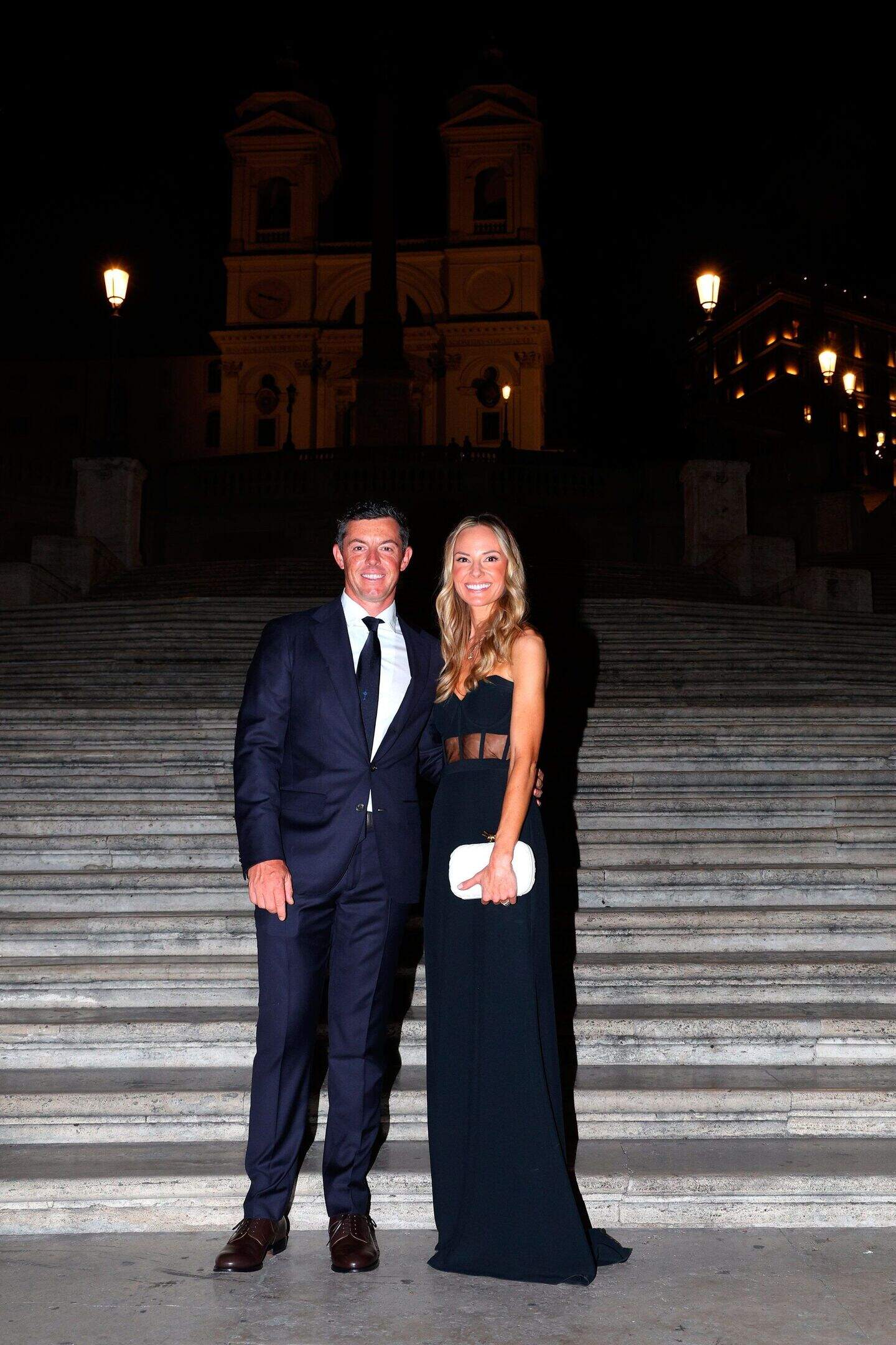 Rory and Erica McIlroy at the 2023 Ryder Cup in Rome | Belfast Telegraph