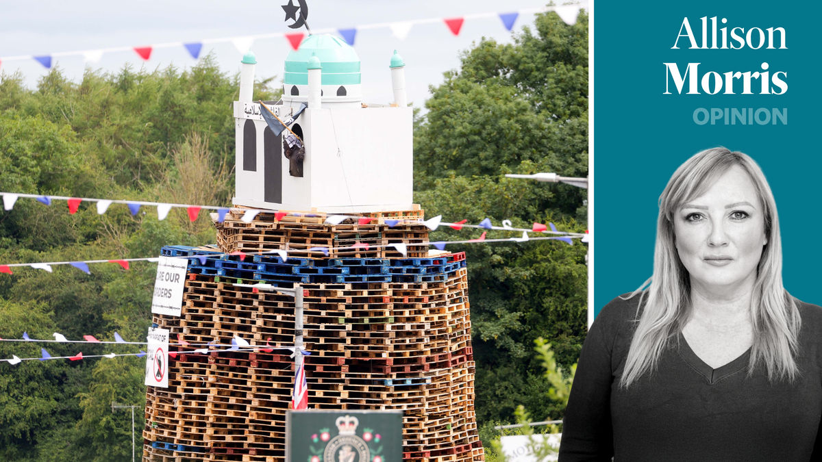 The grown men of Moygashel bonfire are on a race to the bottom... now they’ve given PSNI a tough decision
