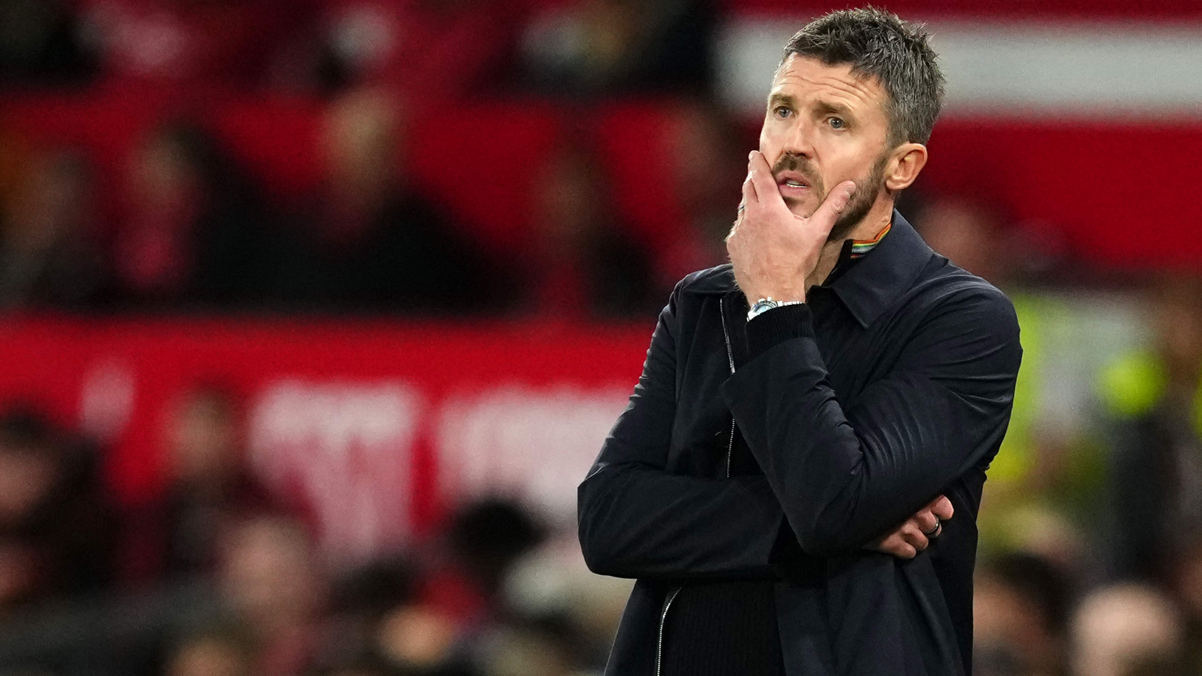 Michael Carrick faces mounting scrutiny after Manchester United’s loss to Brighton