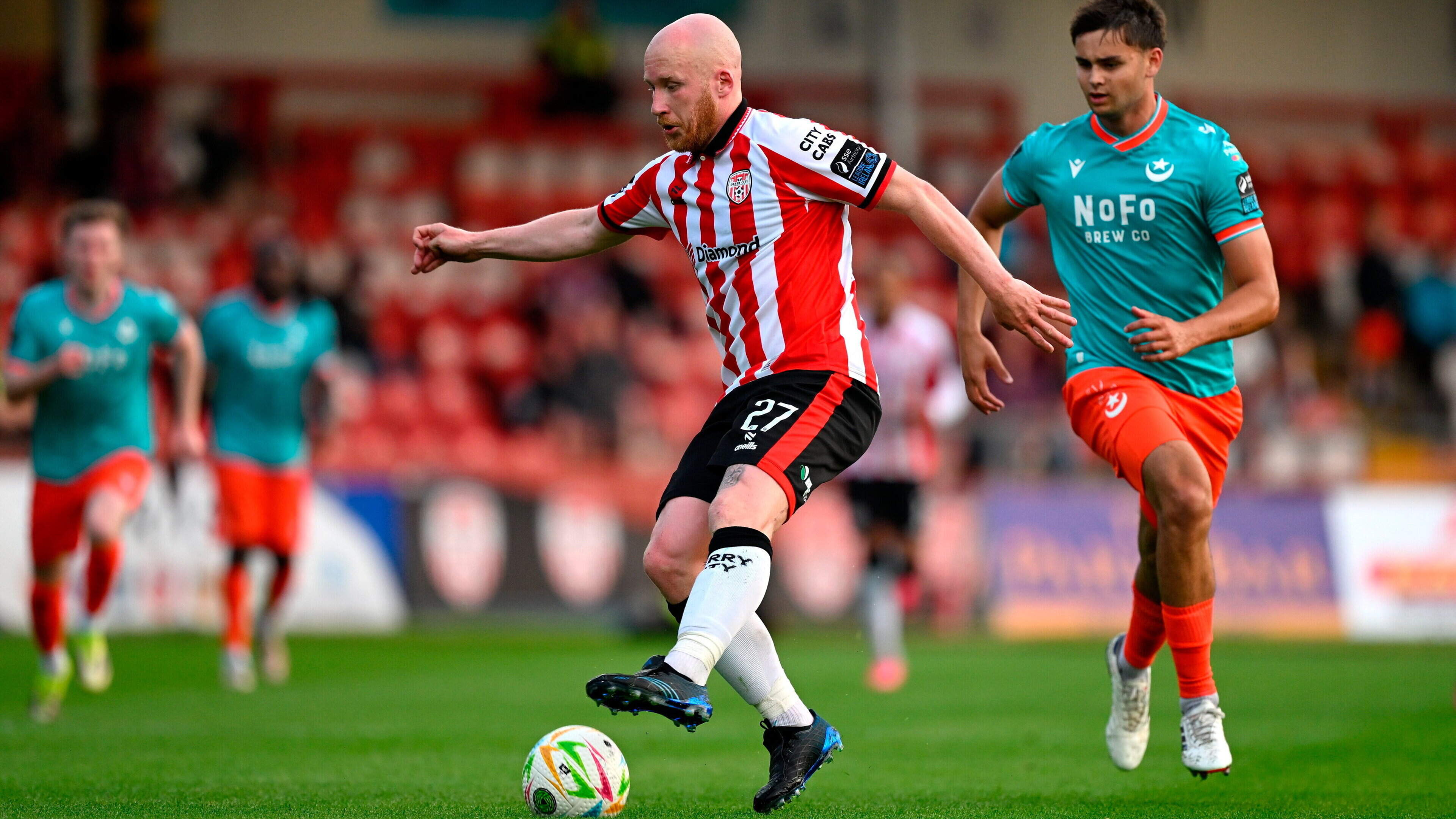 Liam Boyce hails ‘unreal’ new Brandywell pitch as Derry City see off Drogheda United