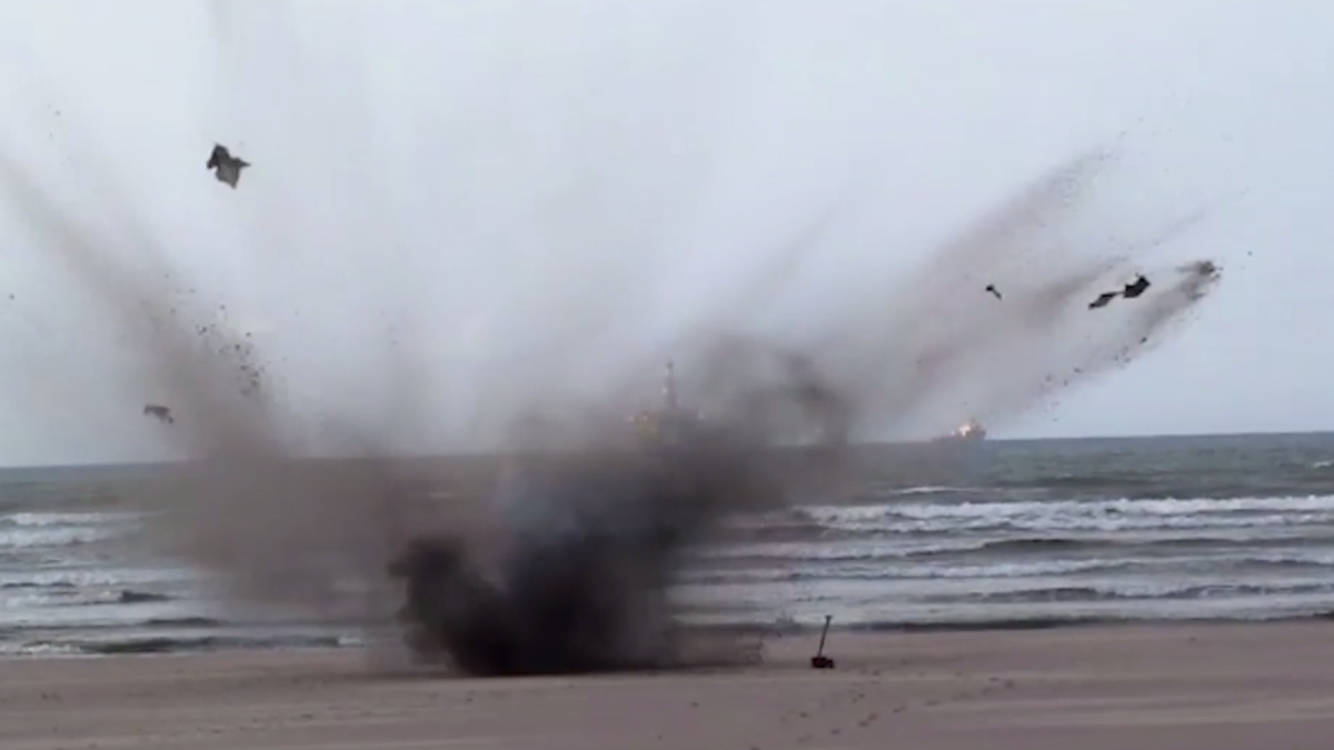 Live shell from D-Day practice sessions detonated on beach | Belfast ...