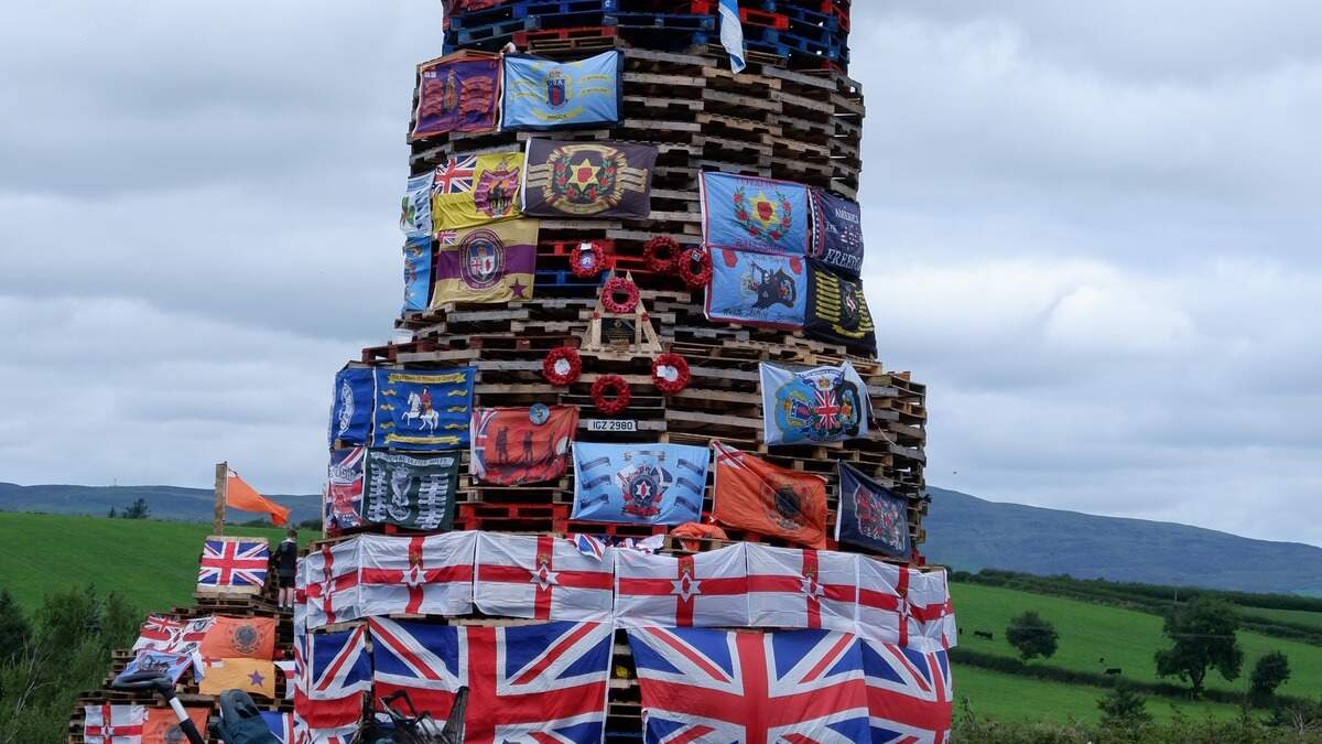 Bonfires with poppy wreaths and images of Sinn Féin's Michelle O'Neill condemned as ‘hate-filled' and ‘sectarian'
