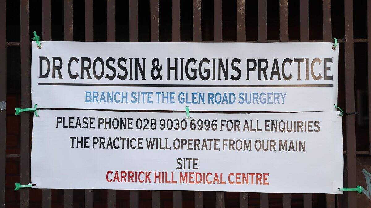 Closure of west Belfast GP surgery branch and reduction in patients ...