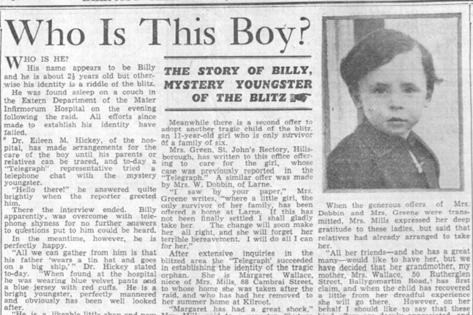 Belfast Blitz remembered 70 years on | Belfast Telegraph
