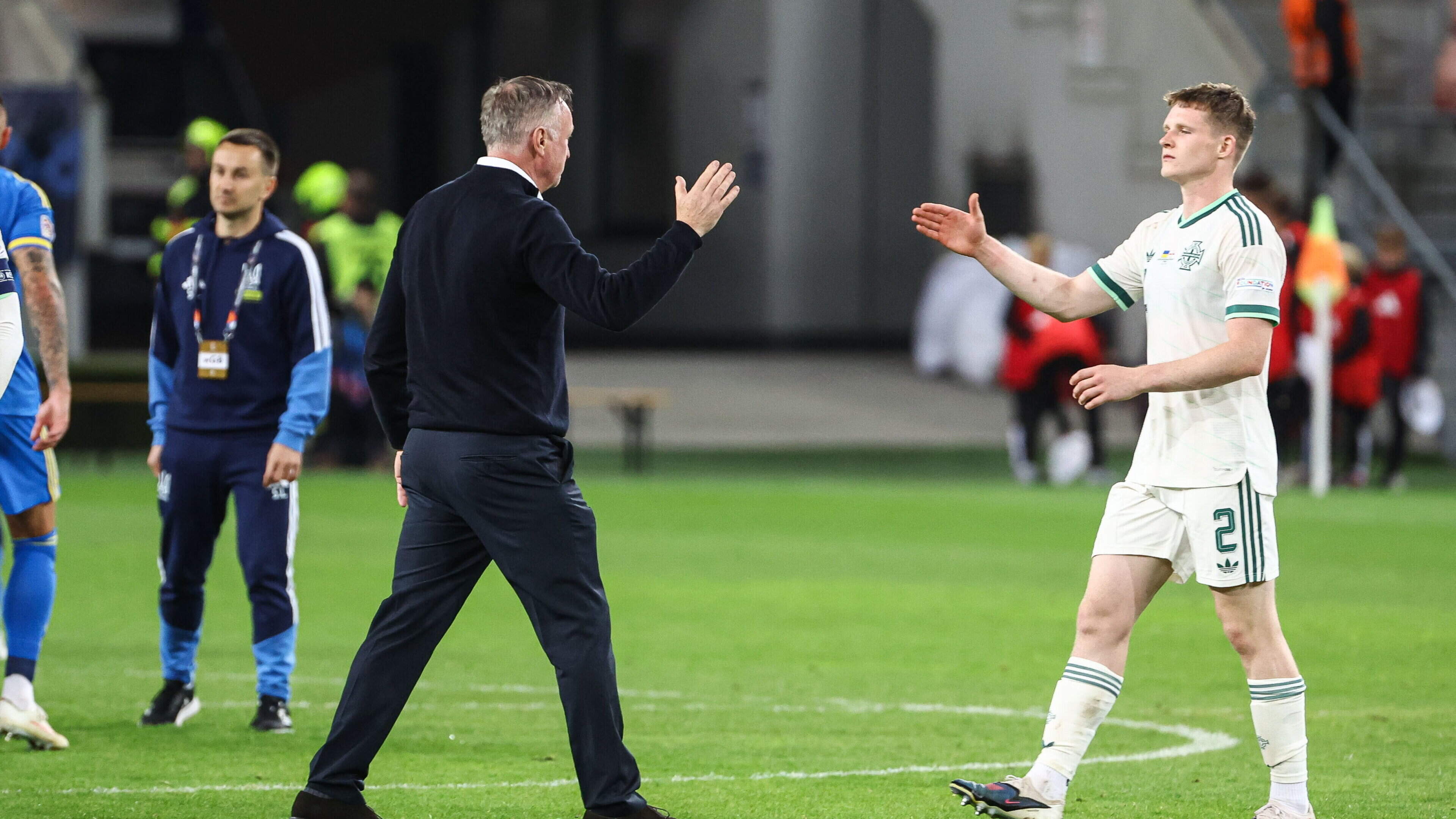 ‘It’s the first time I’ve played there’: Ex-Irish League ace on playing out-of-position for Northern Ireland