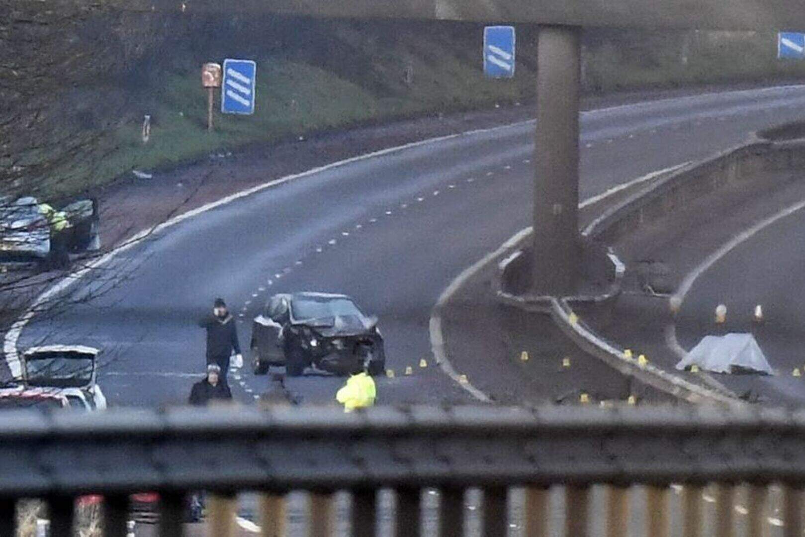 Man dies after multi-car crash on M2 in Northern Ireland | Belfast ...