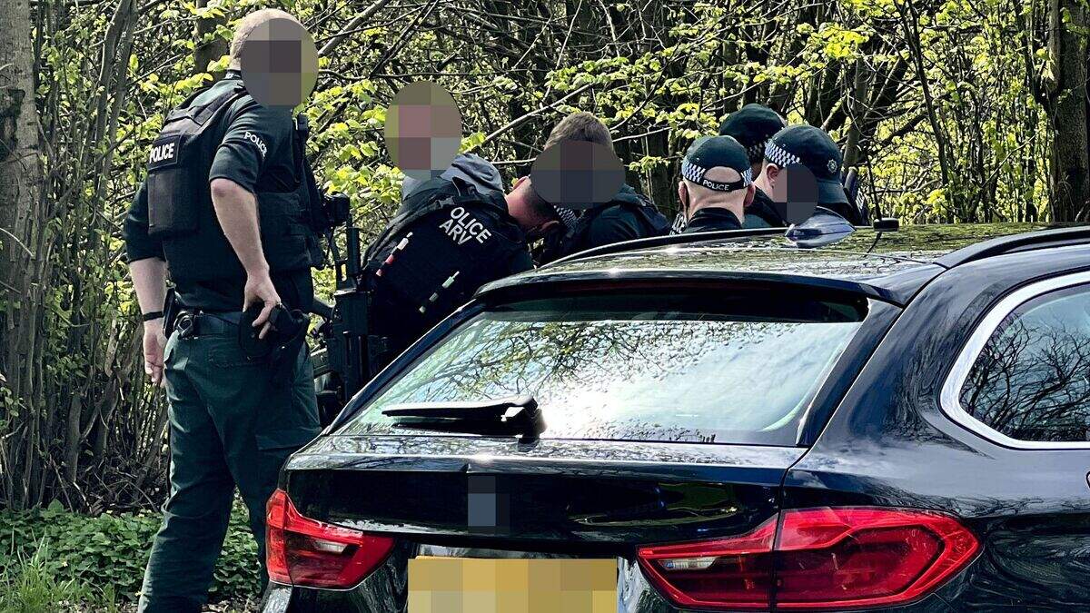 West Belfast: Man arrested after police swoop on car in Dunmurry ...