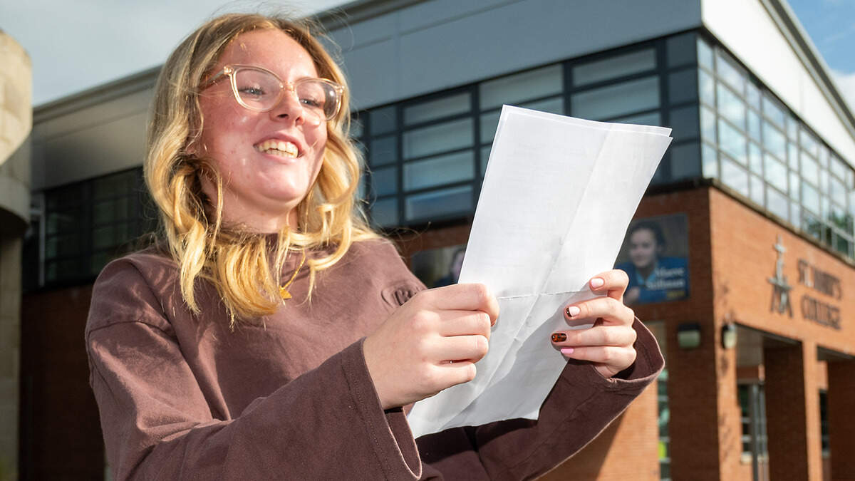 ‘It’s been a very exciting day’: Northern Ireland pupils tell of nerves and relief after GCSE success