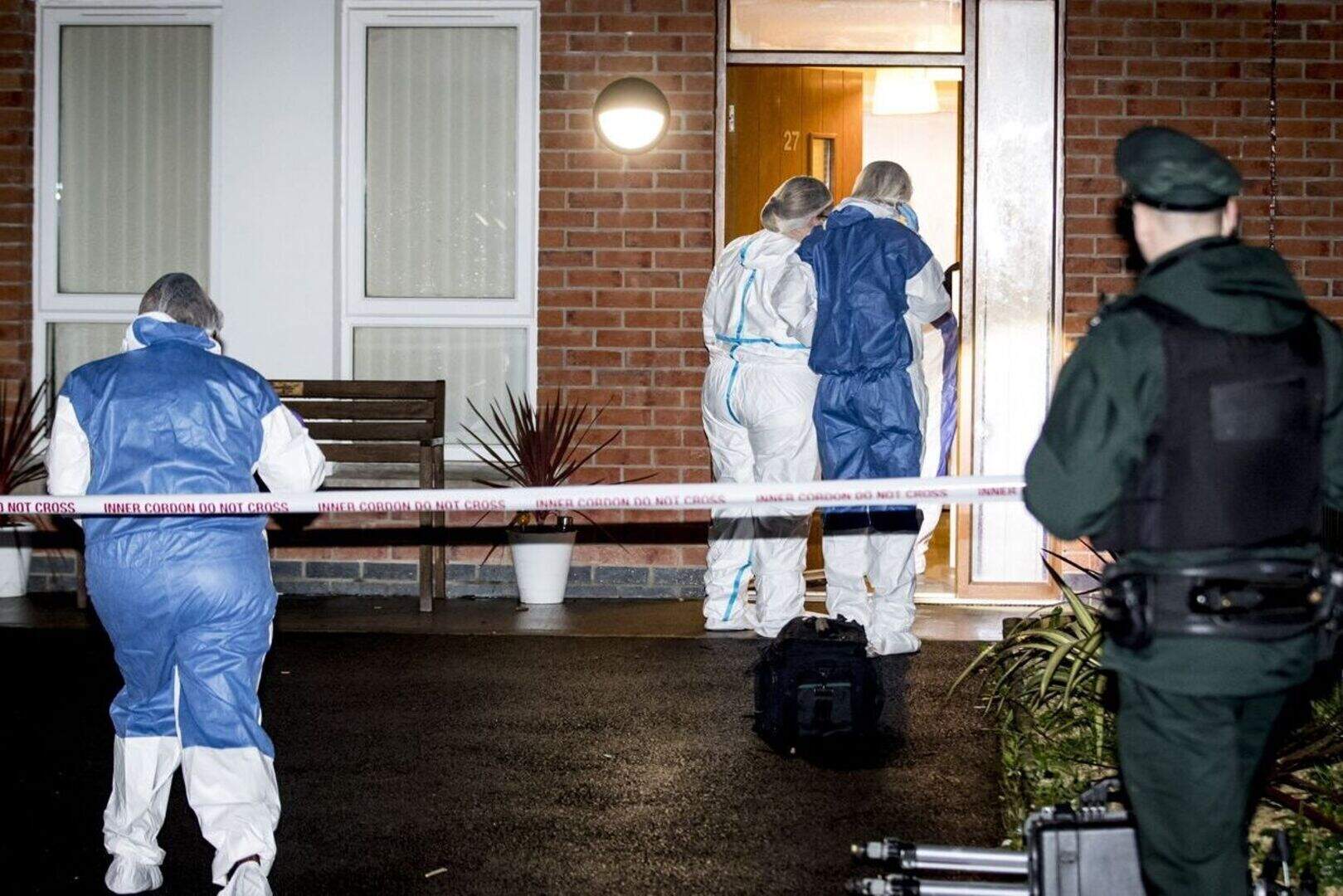 Man in hospital after shots fired through front door of house in west ...