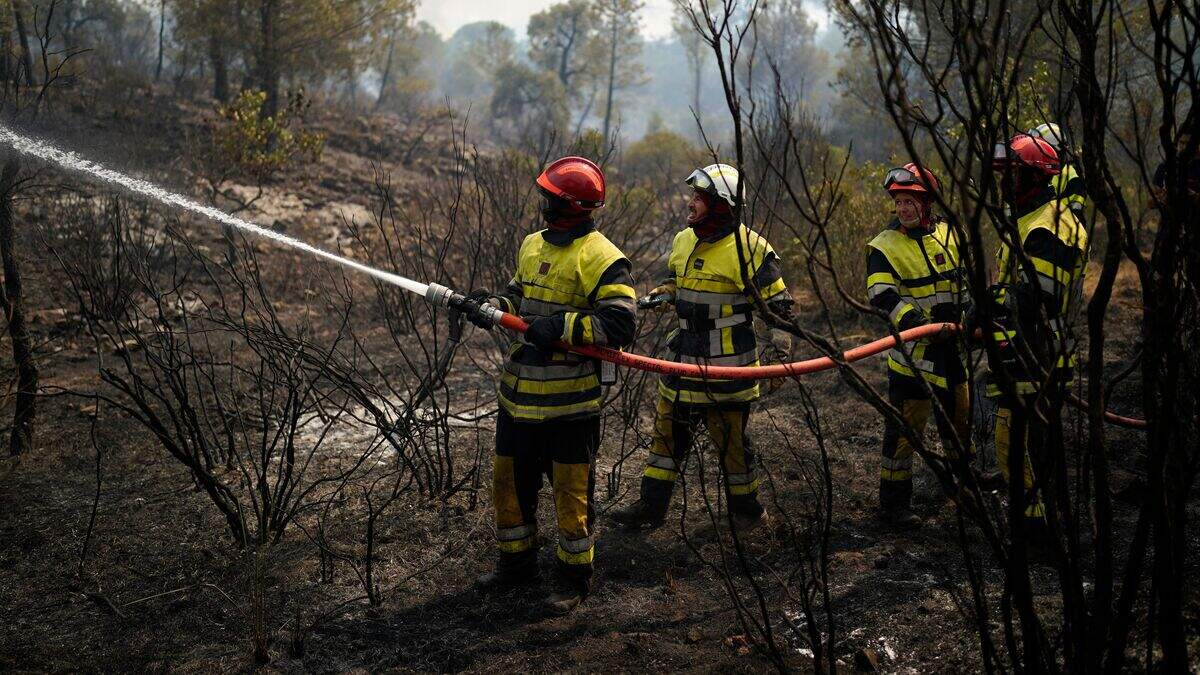 Thousands evacuated as crews battle wildfires near French Riviera ...