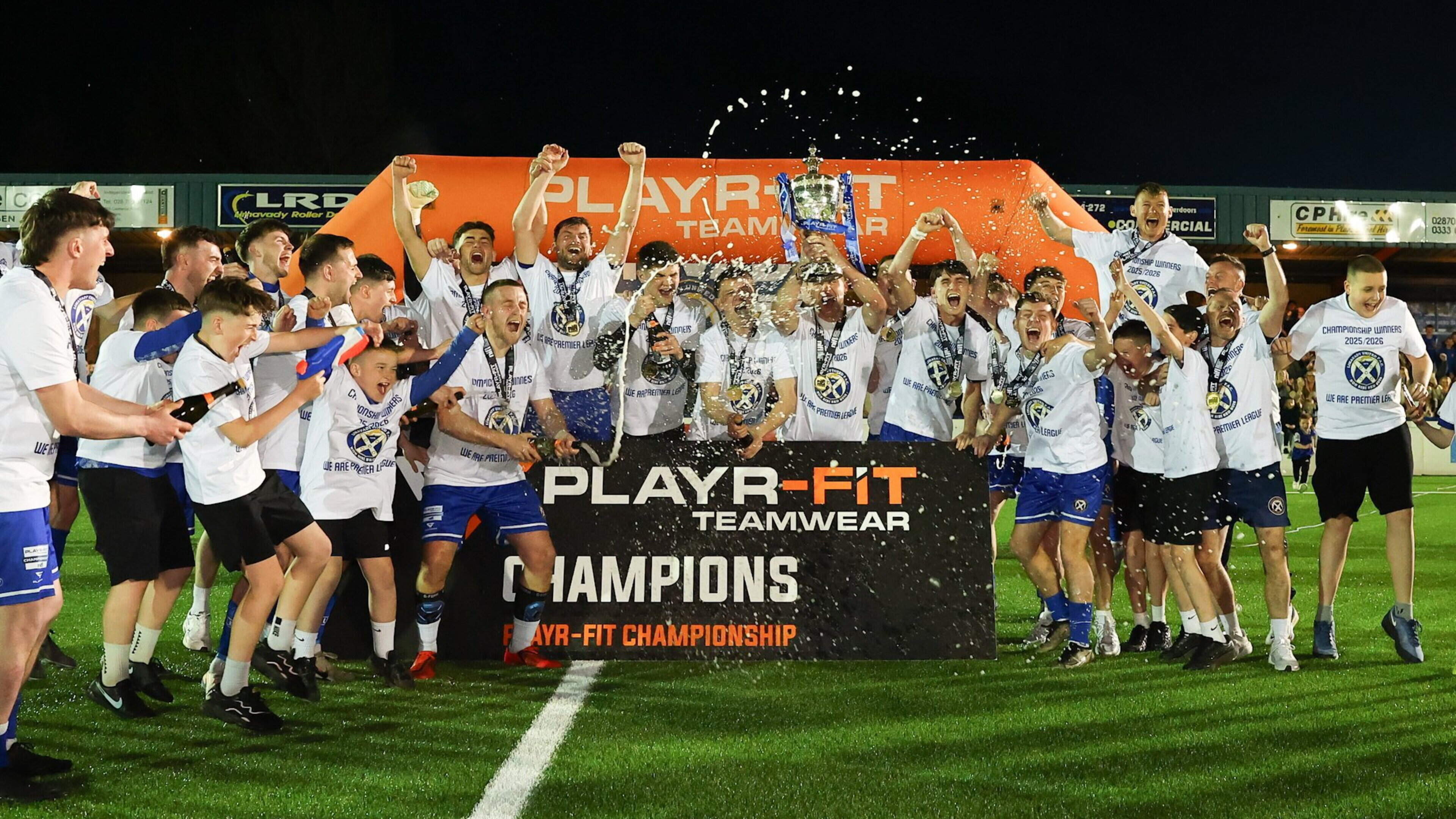 Limavady United lift Championship trophy while PIL promotion race heats up