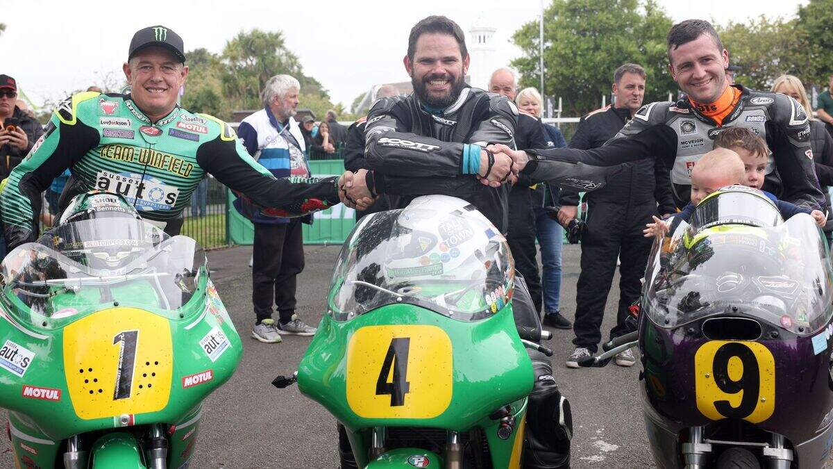 Banbridge man Shaun Anderson toasts maiden victory at Manx Grand Prix ...