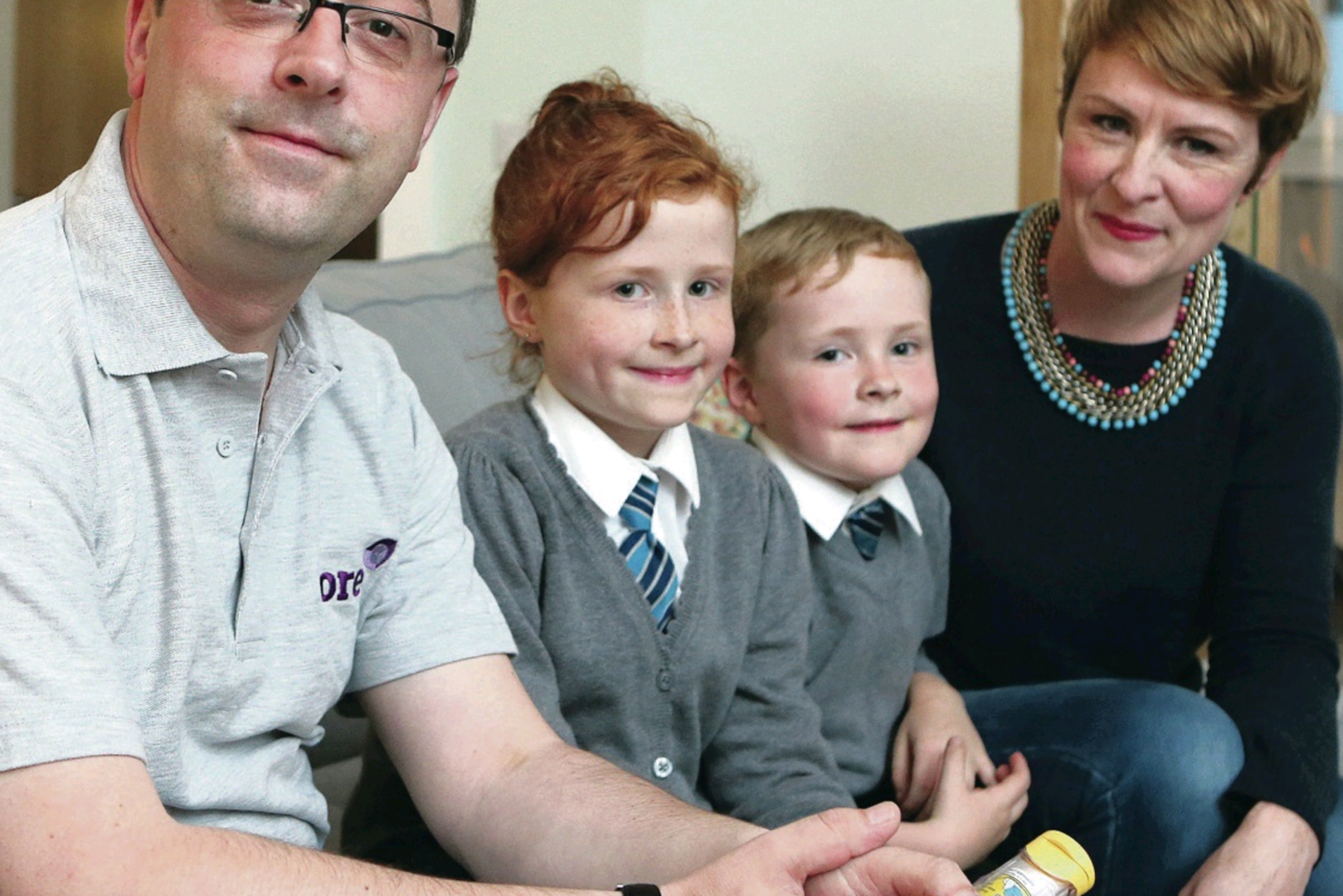 My little guardian angels: How Belfast man's children saved him from ...
