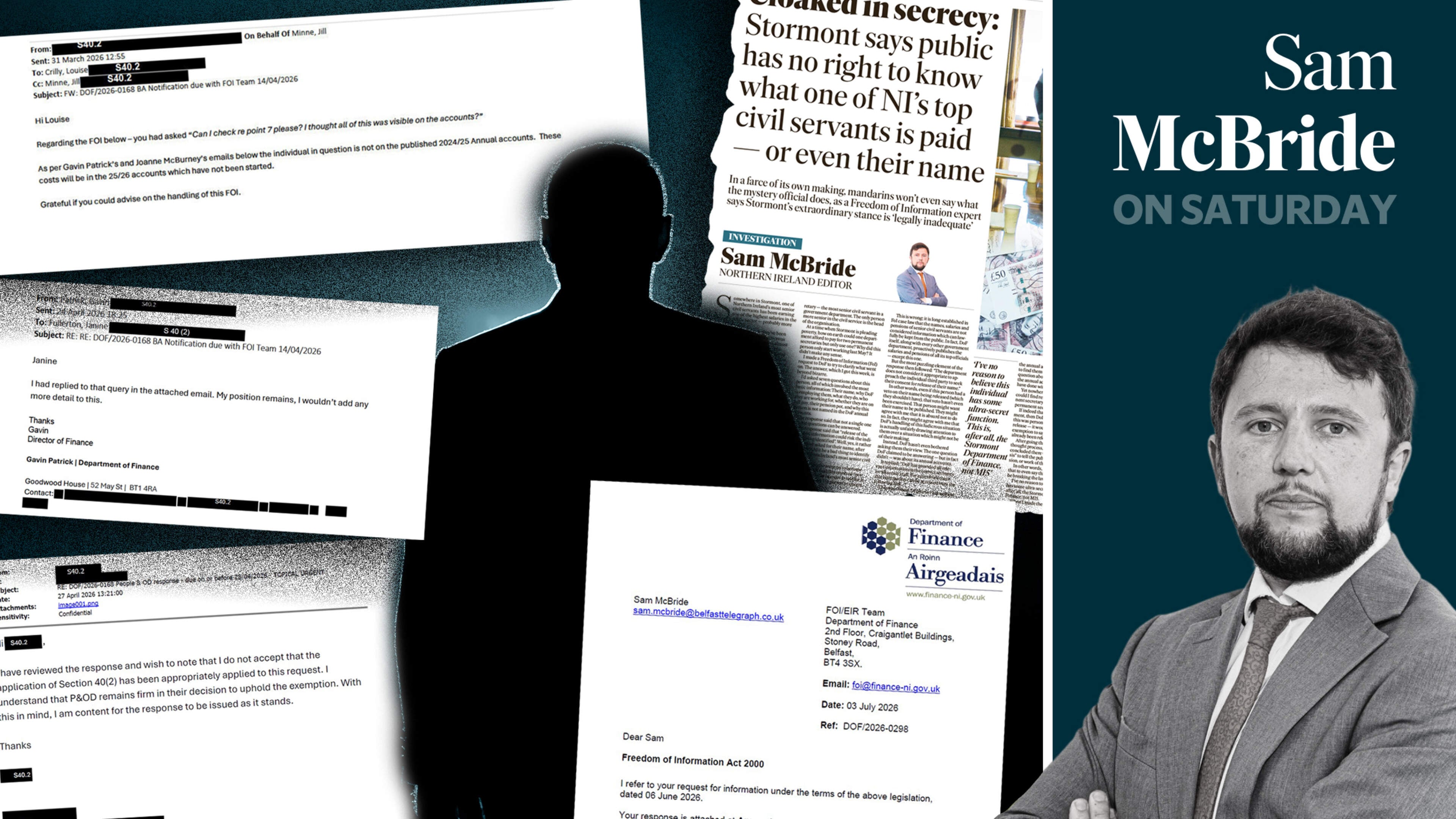 Mystery of secret Stormont official who can’t be named deepens as new documents show civil service’s own experts believed it was indefensible