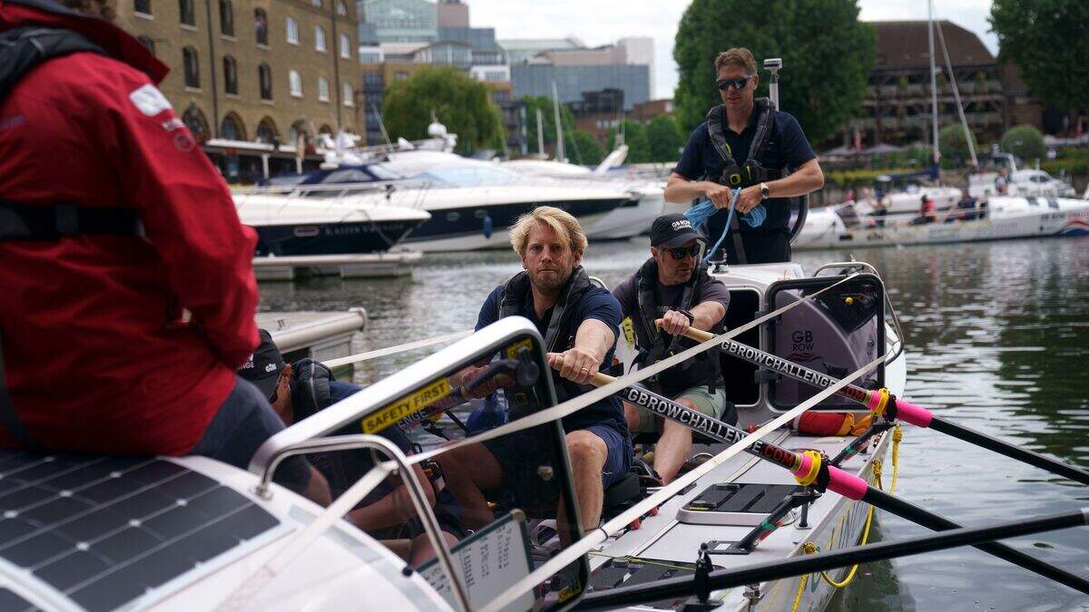 Rowers set off on race around Britain to gather coastal data | Belfast ...