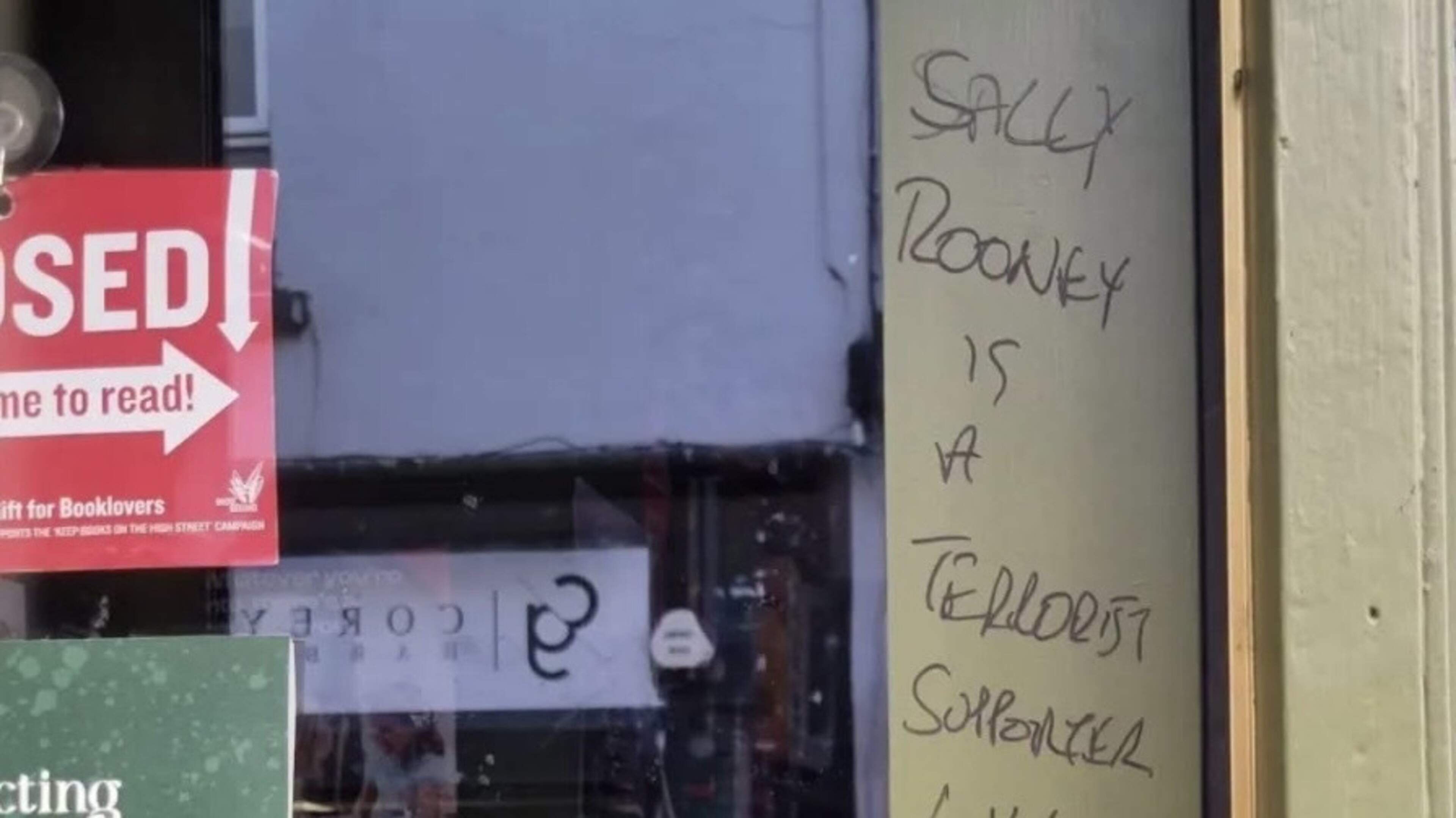 Co Down bookshop vandalised over Sally Rooney book sales
