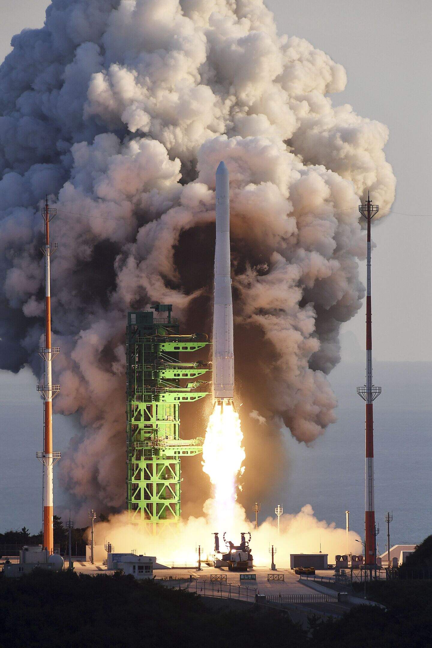 South Korea successfully test-fires Nuri rocket as it pursues space ...