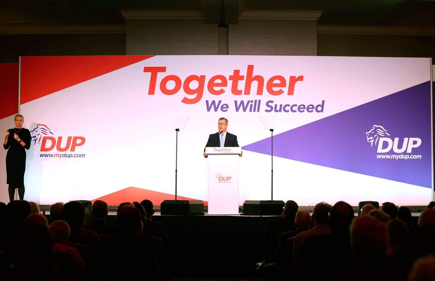 DUP conference: Sir Jeffrey Donaldson says progress being made but he’s ...