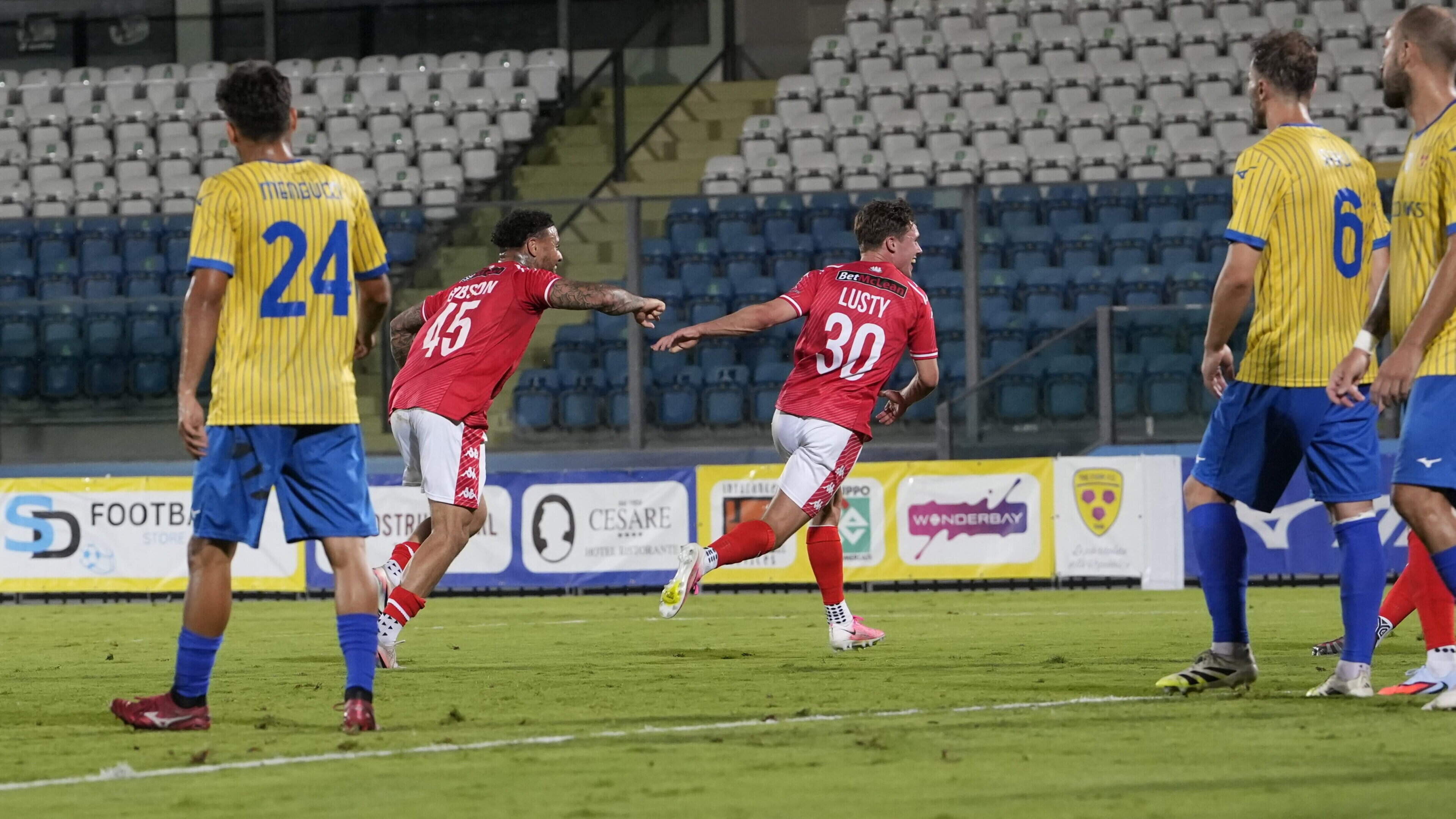 Larne bring one-goal lead back to Inver Park as win over Tre Fiori opens their Euro crusade on high note