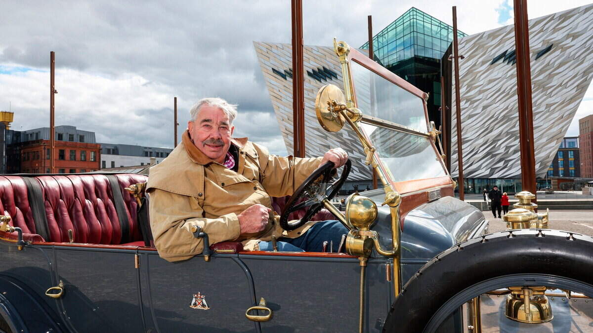 Rolls-Royce Silver Ghost once owned by Harland & Wolff chairman visits ...