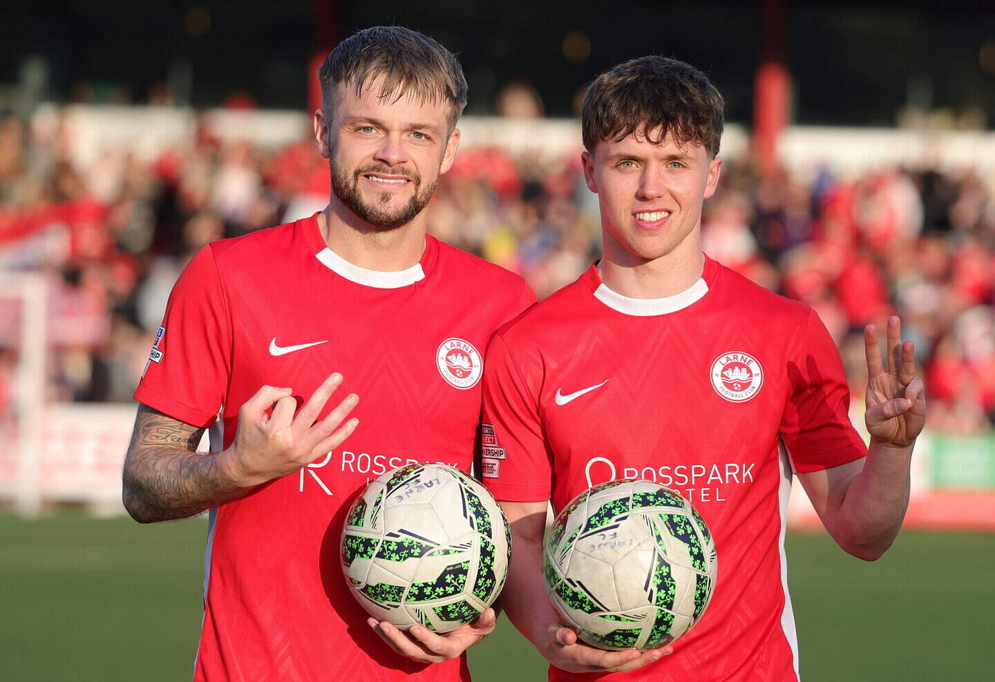 Larne title win: helicopter, 8-0 rout and Champions League football ...