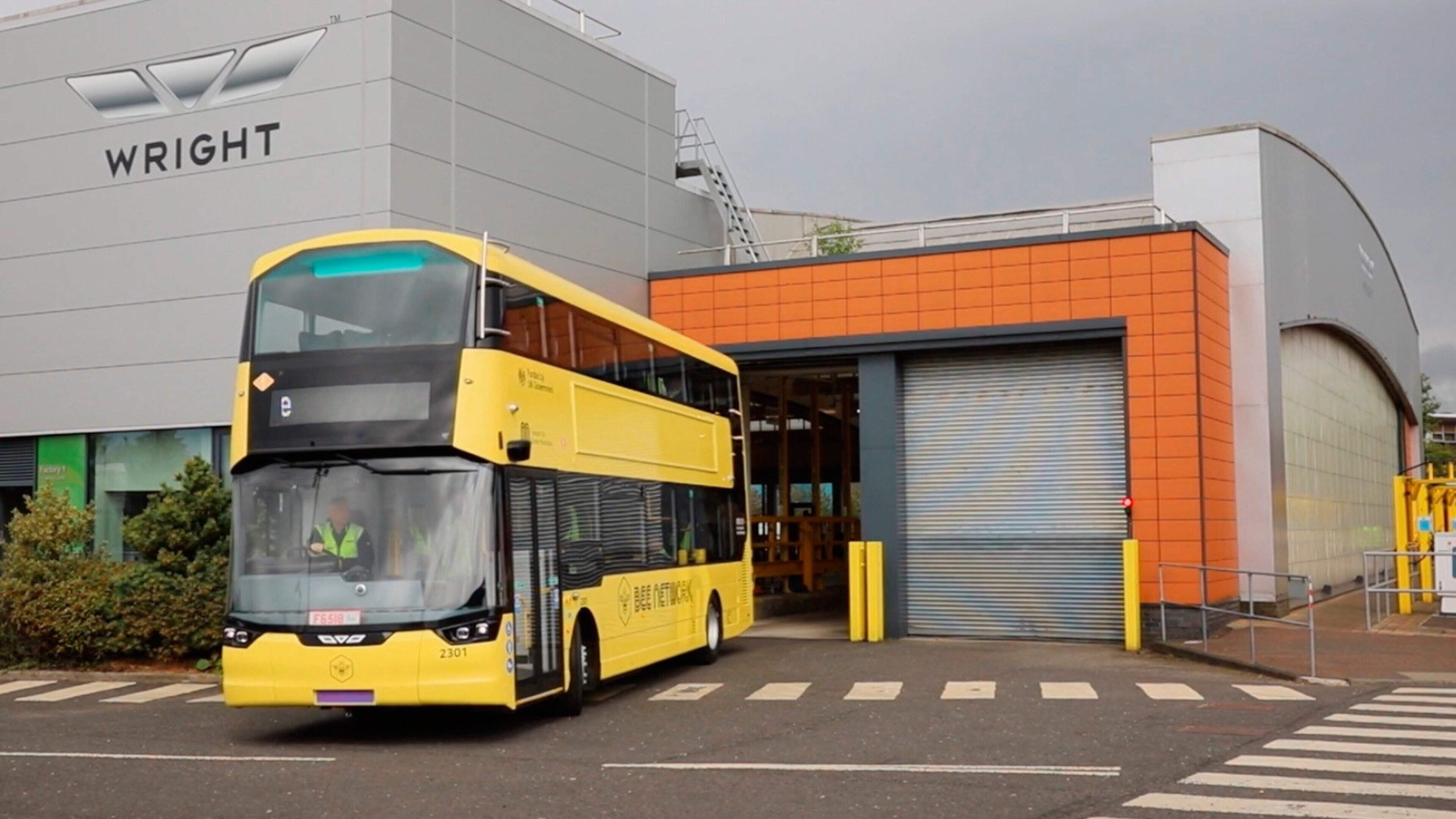 Co Antrim bus giant Wrightbus wins order  for 125 electric vehicles in Manchester