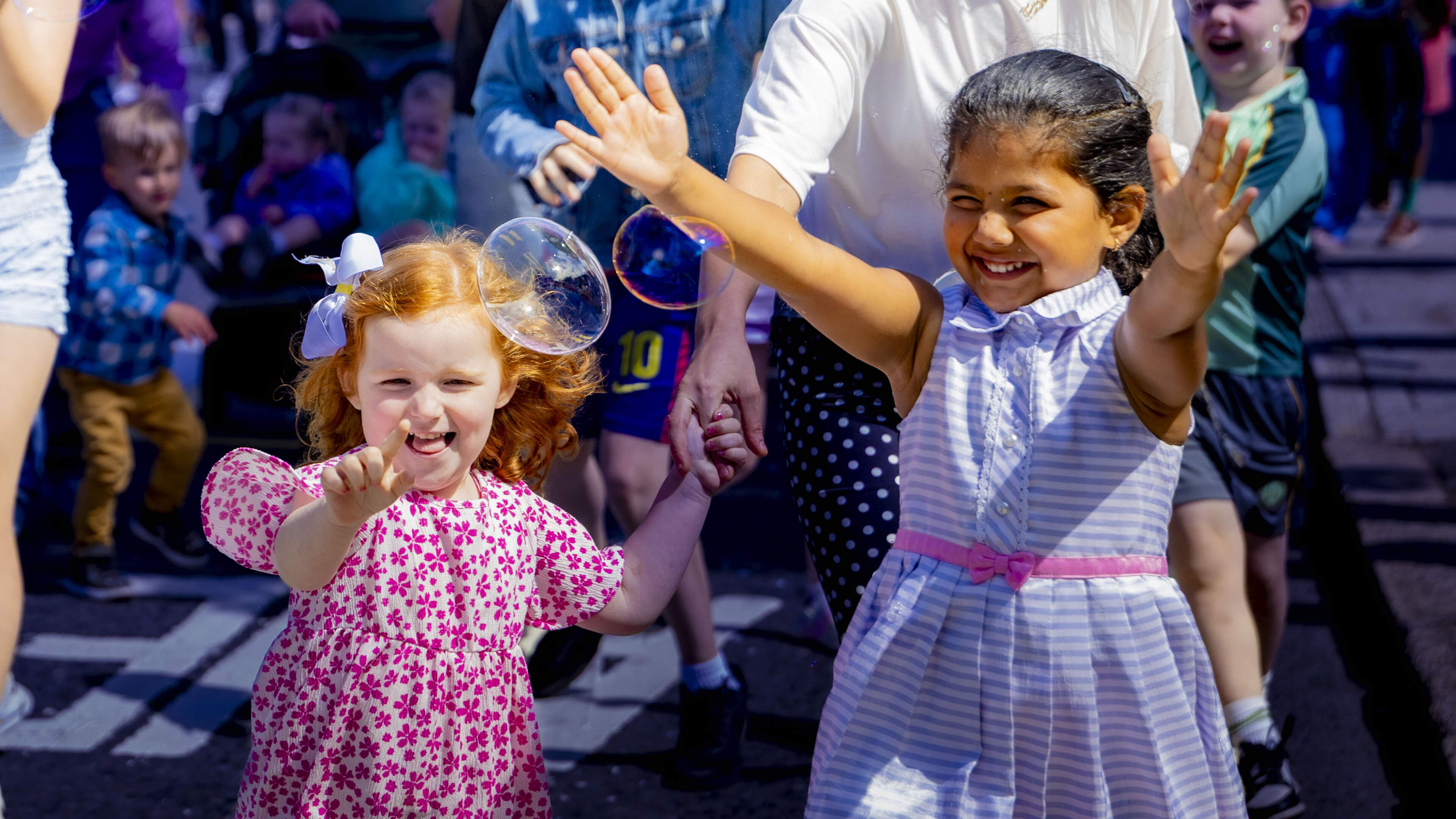 In pictures: Féile’s ‘biggest ever’ Carnival Parade takes place in west Belfast