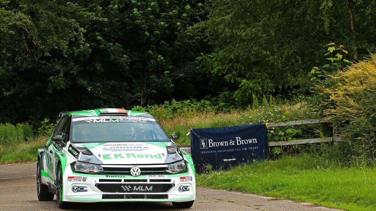 Northern Ireland Stages Rally: Aaron McLaughlin vows to return after ...