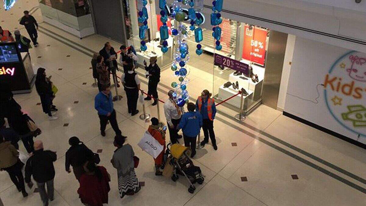 Shoppers flee after 'machete fight' in shopping centre | Belfast Telegraph
