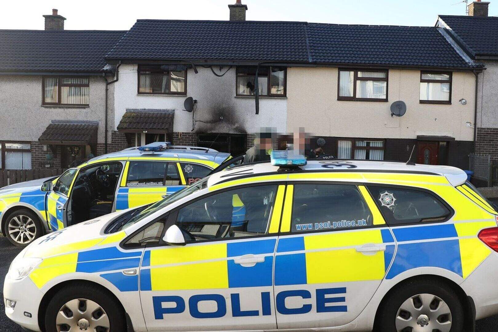 Photos: Images show house gutted in Larne after wheelie bin set on fire ...