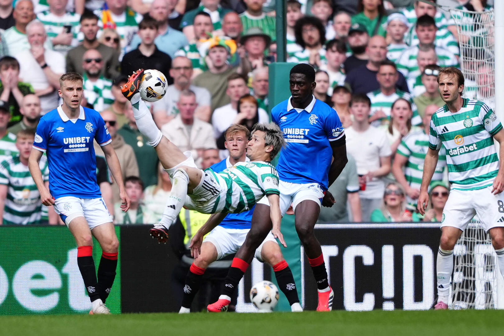 Daizen Maeda nets memorable goal as Celtic close gap on Hearts with ...