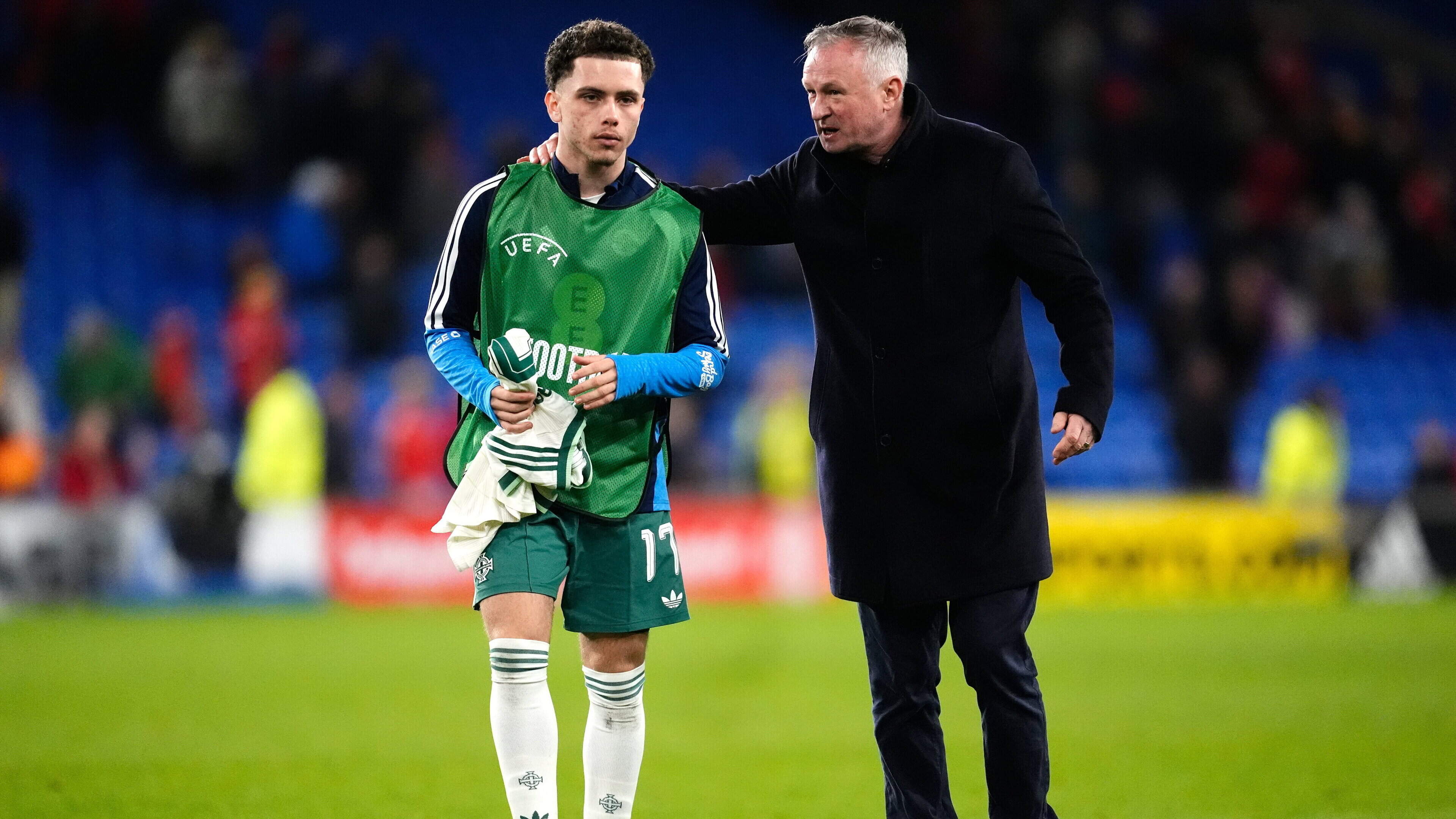 Northern Ireland teen: ‘I have mutual trust with international set-up... and Conor Bradley and Mo Salah have been huge helps to me’