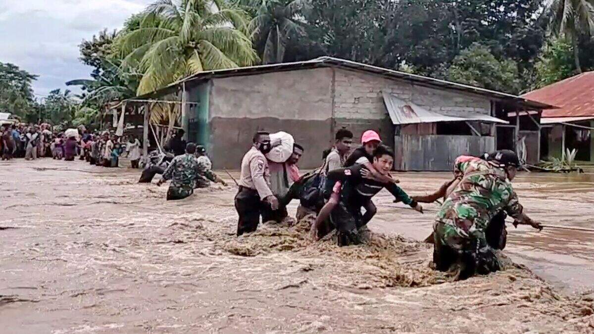 Rescue efforts hampered as flash floods and landslides in Indonesia ...