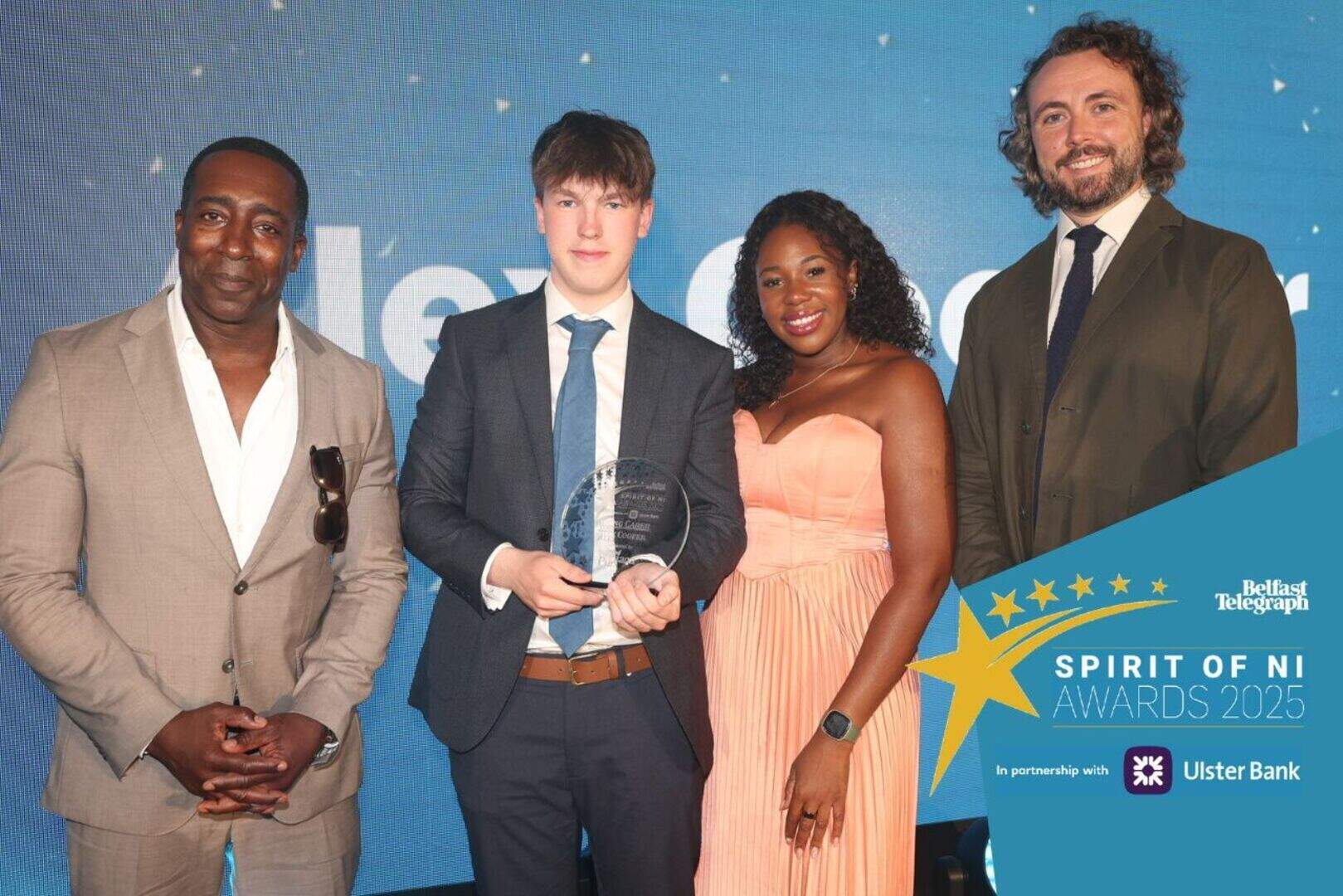 Spirit of Northern Ireland Awards 2025: Strangford Integrated College wins  special gong after traumatic event while actor Michael Patrick recognised  for MND performance | Belfast Telegraph
