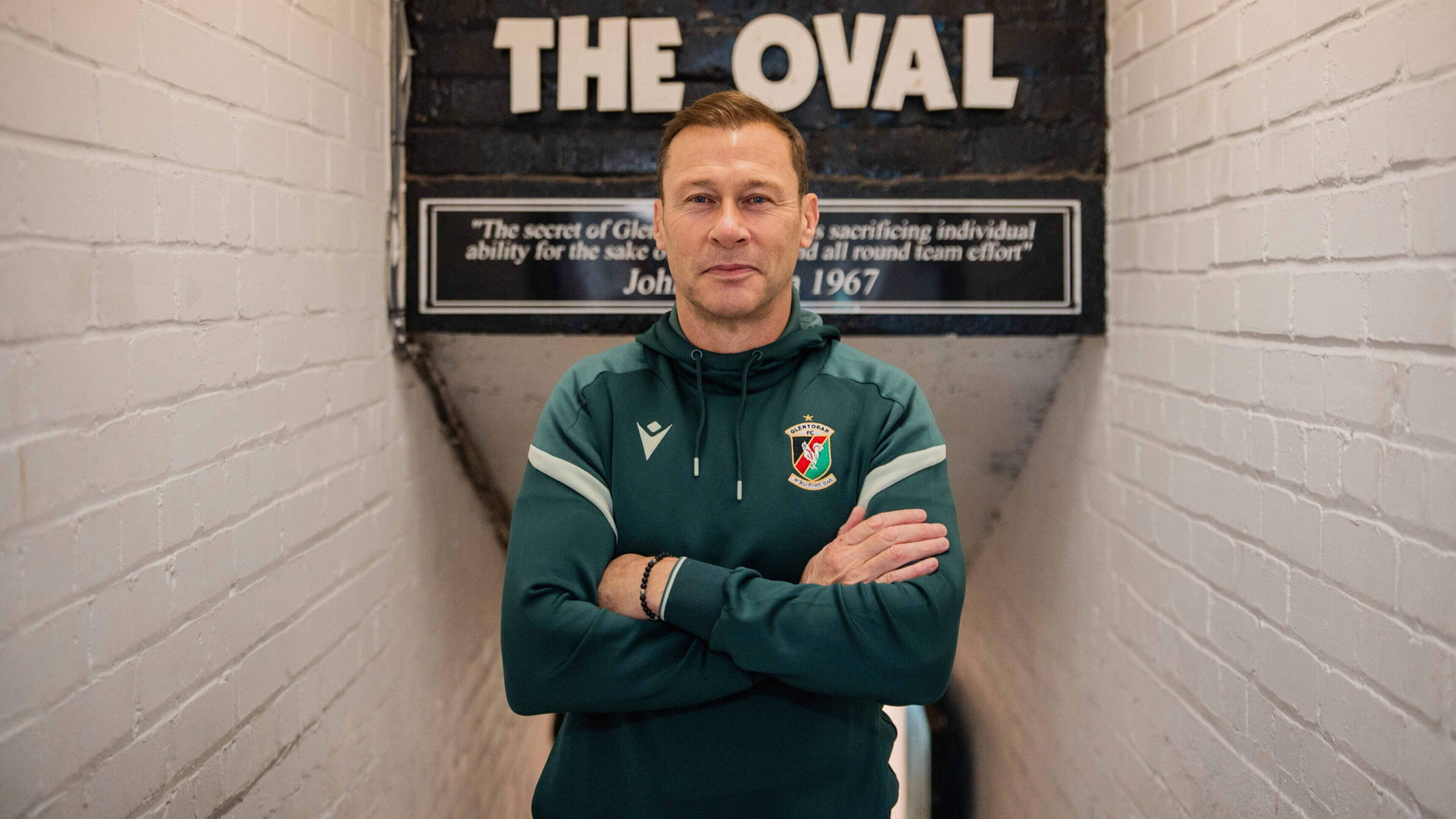 Duncan Ferguson was appointed Glentoran manager last week