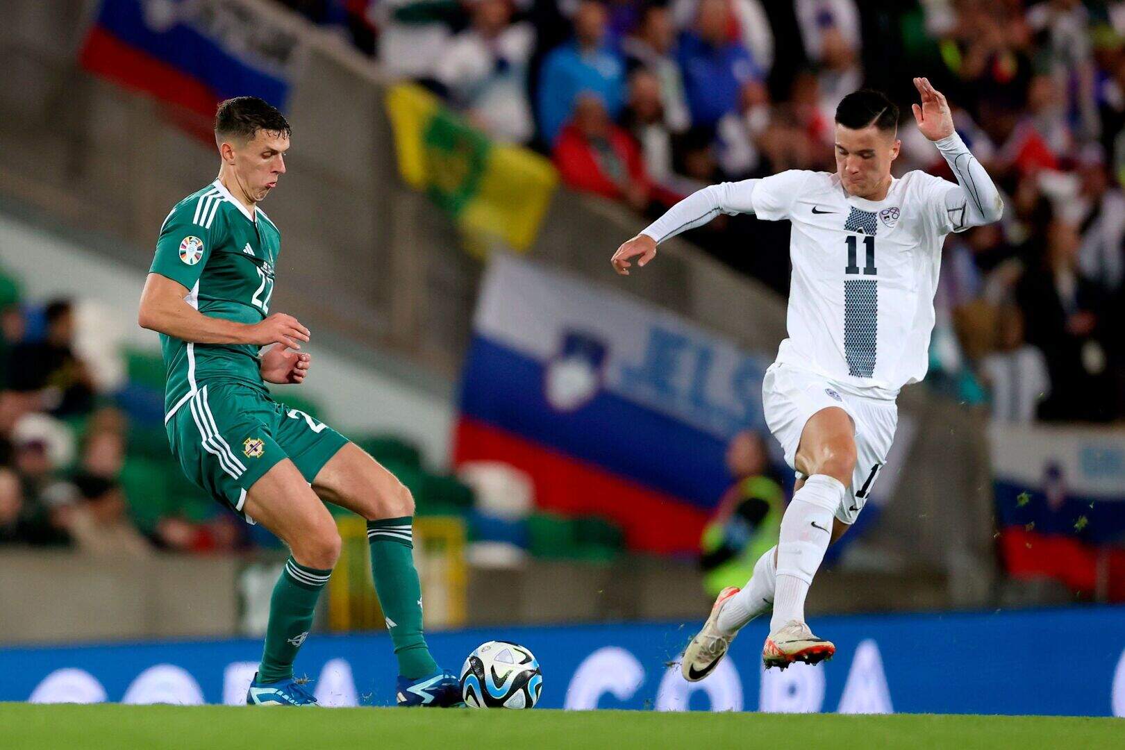 Eoin Toal admits he was put at ease on his Northern Ireland debut with ...