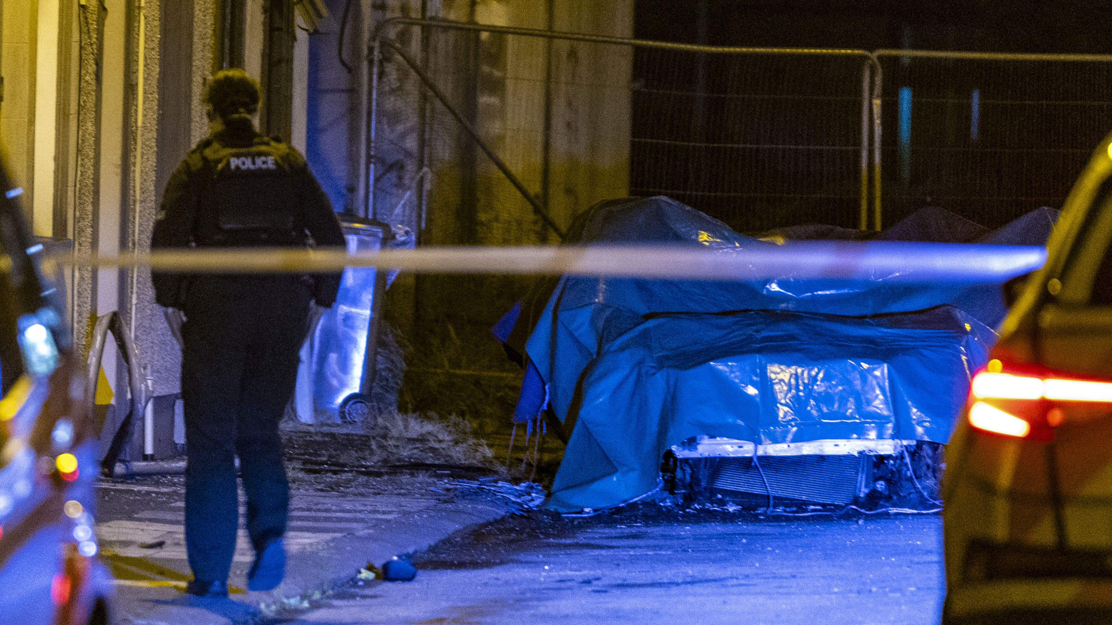 Body of man found in burning car in Portadown
