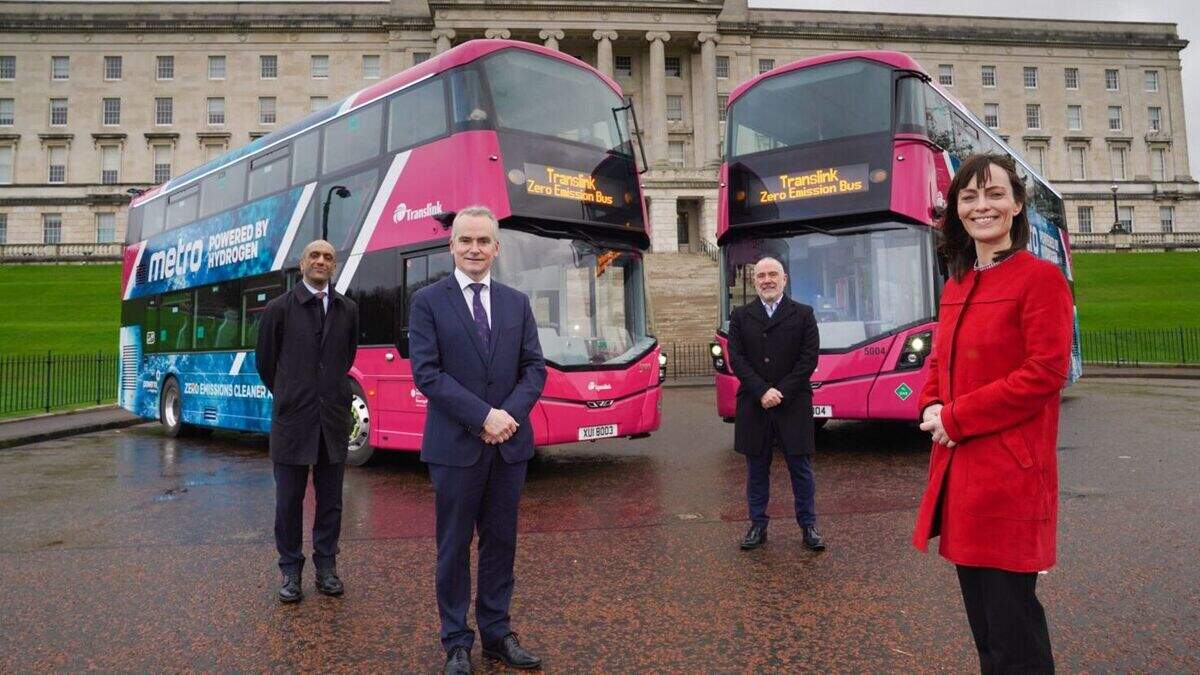 Translink's hydrogen-powered buses enter service in Northern Ireland ...