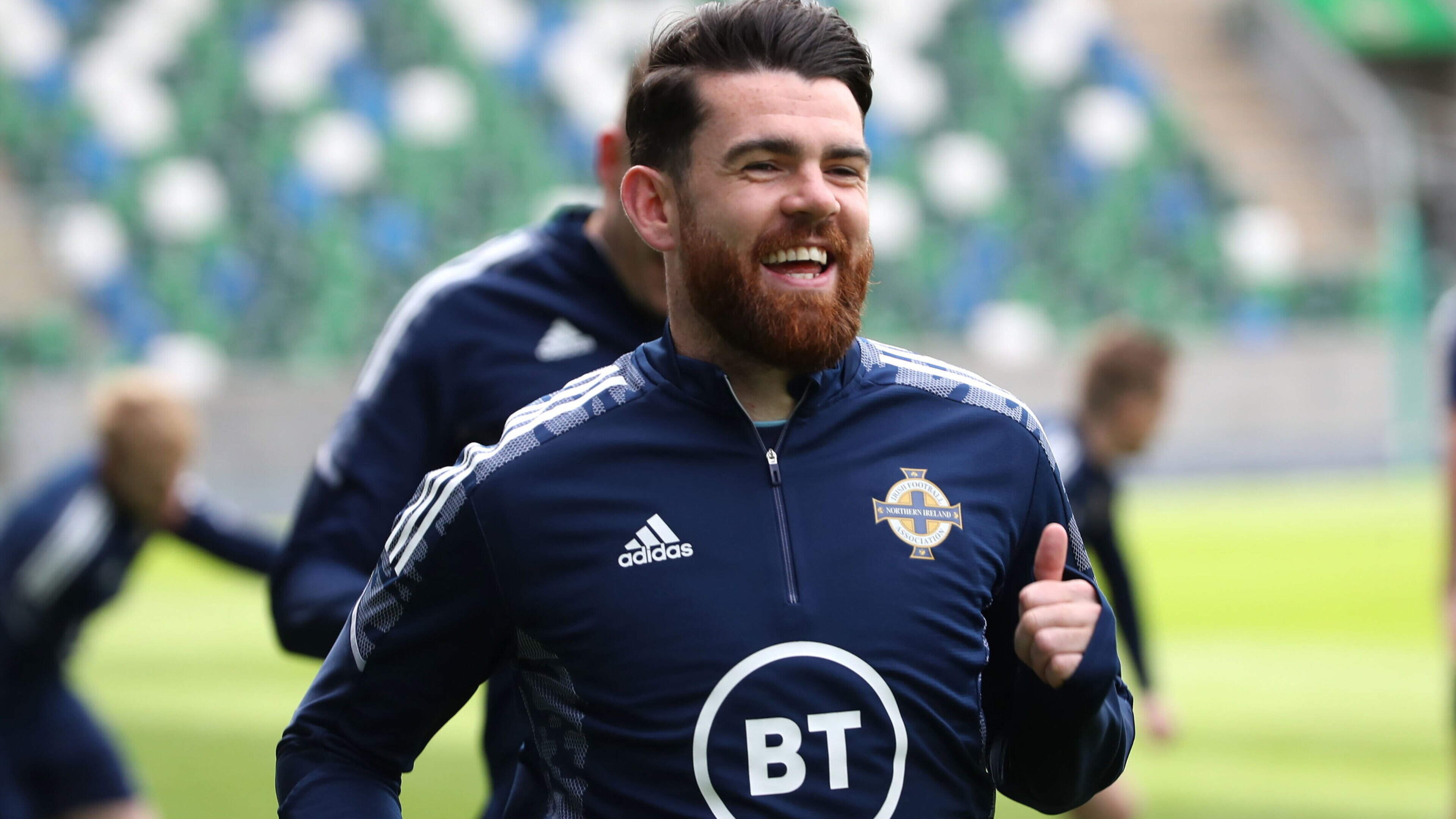 Northern Ireland star happy with settled family life in Scotland... despite his old Irish League club’s interest in a homecoming